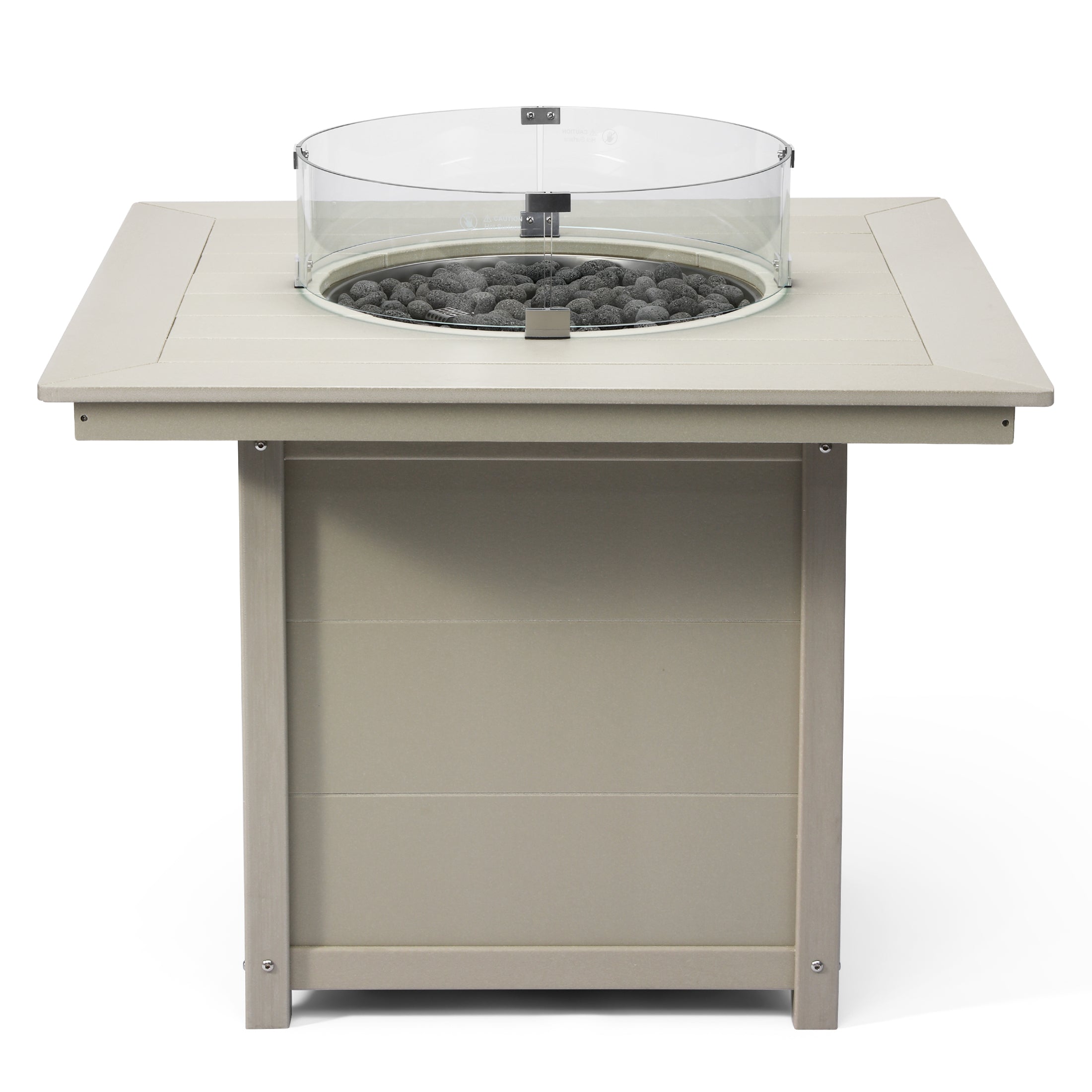 Sedona Square 42" Dining Fire Pit Table