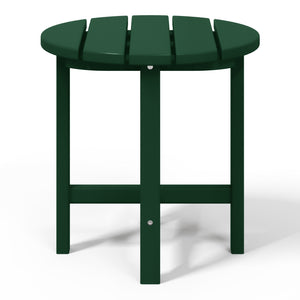 Tuscany All-Weather Outdoor Round Side Table (18" Height)