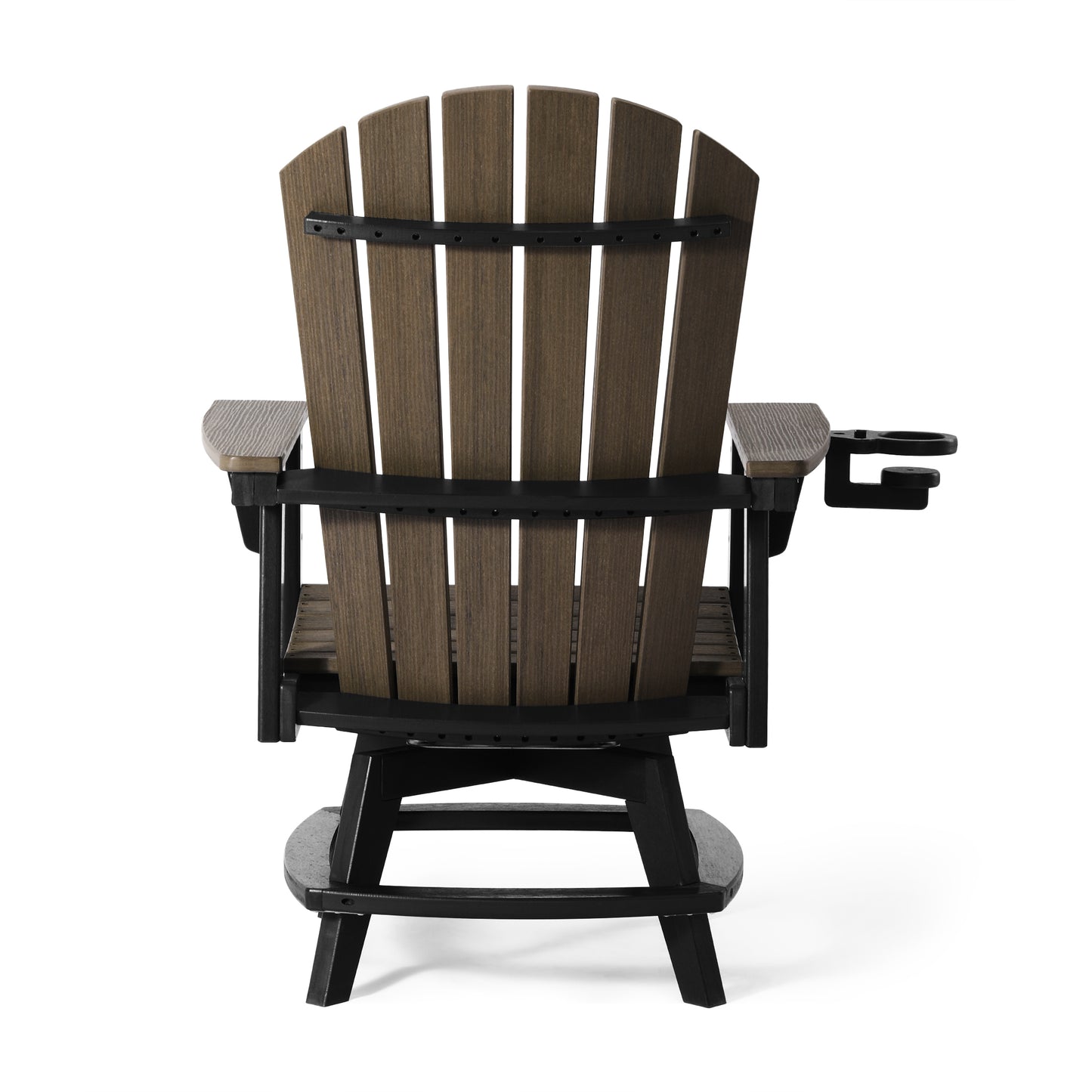 Heritage Ridge Adirondack Swivel Dining Chair With Cup Holder
