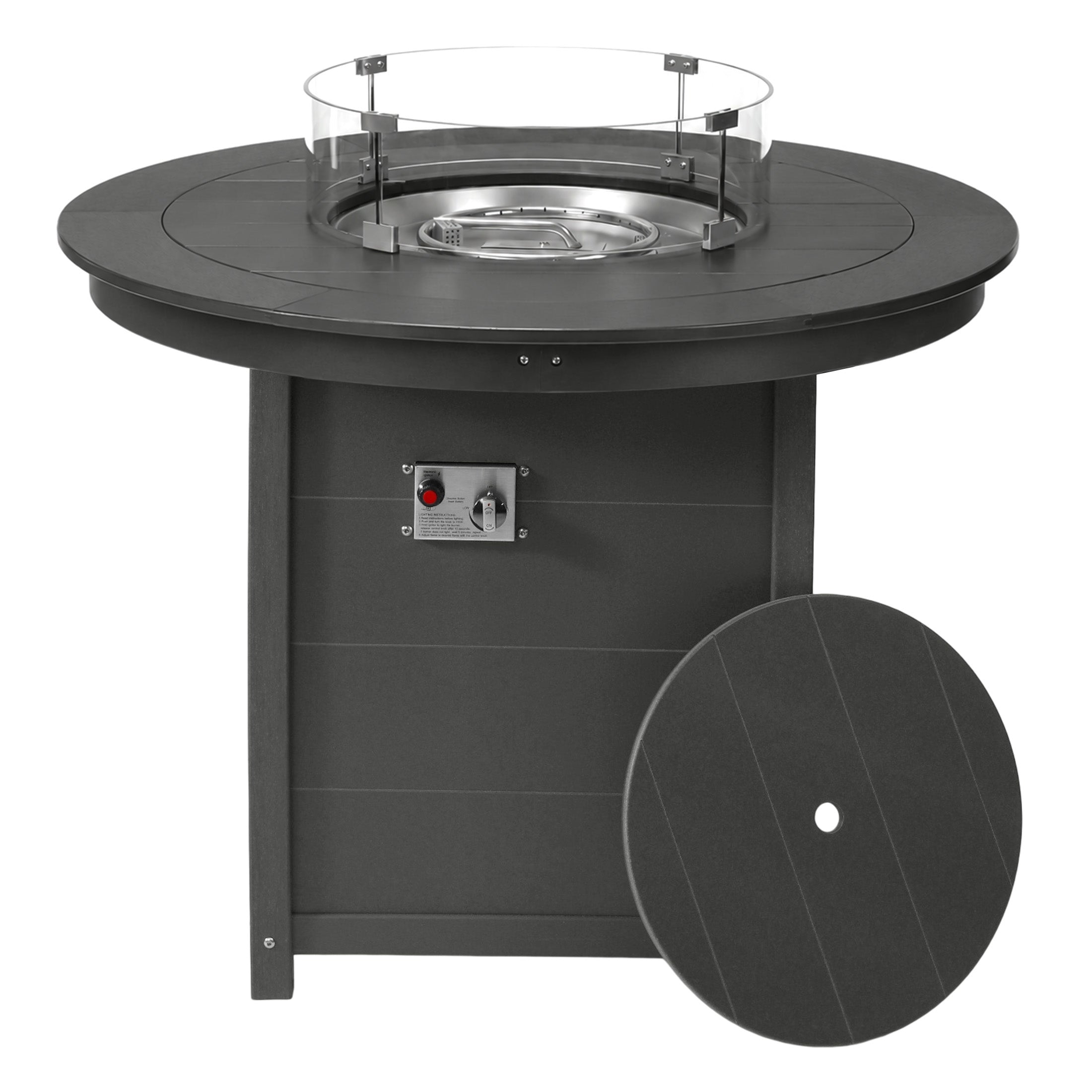 Sedona Round 47" Counter Fire Pit Table Top