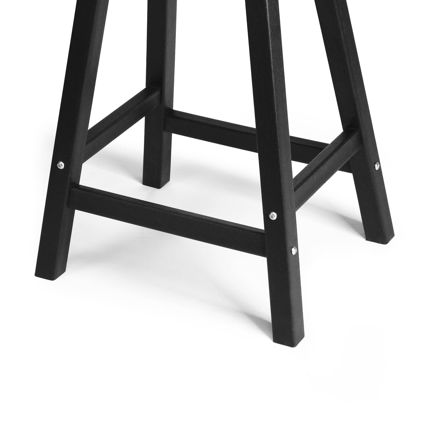 Stockholm All-Weather Outdoor Saddle Counter Stool (24" Height)