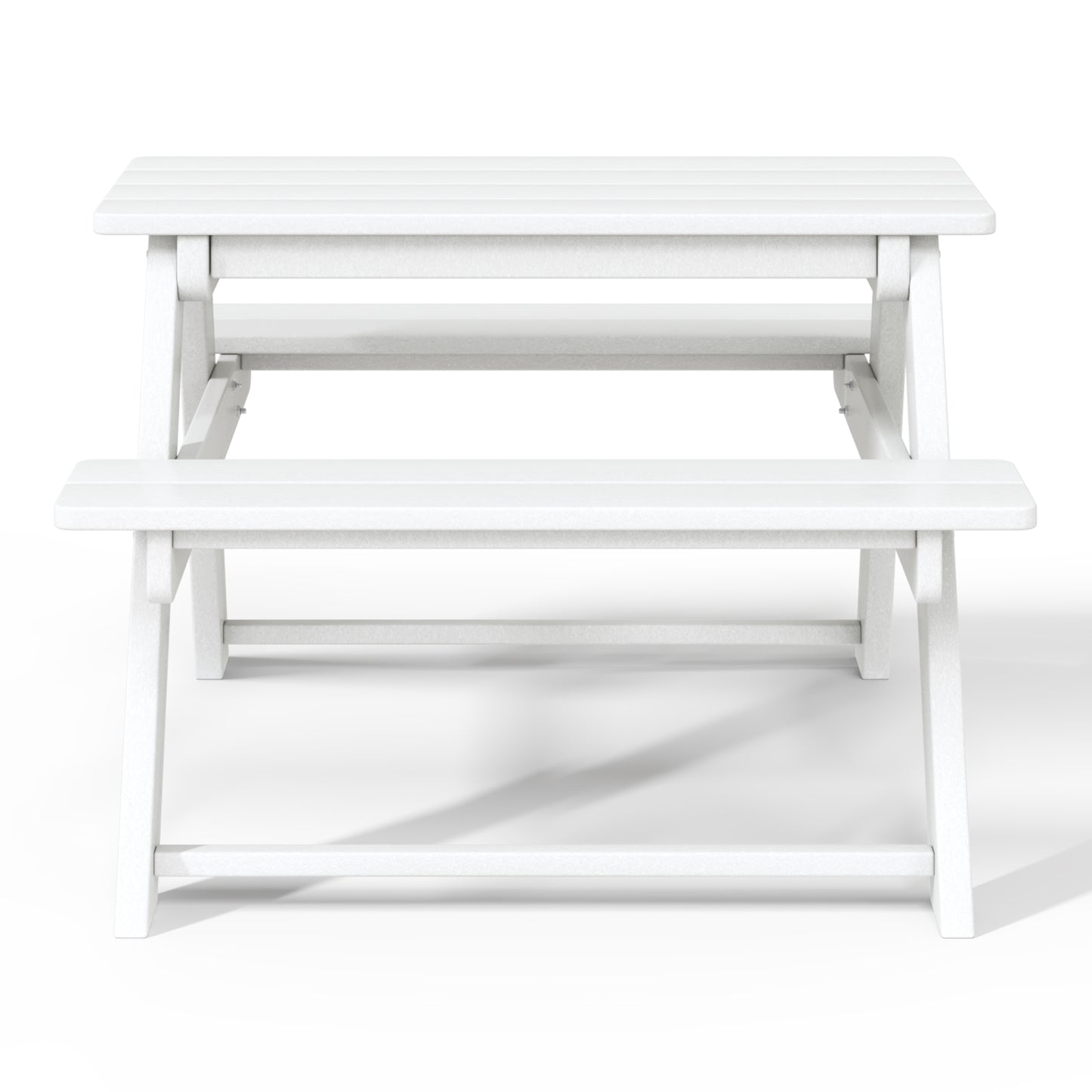 Tiny Terraces Kids' All-Weather Outdoor Picnic Table