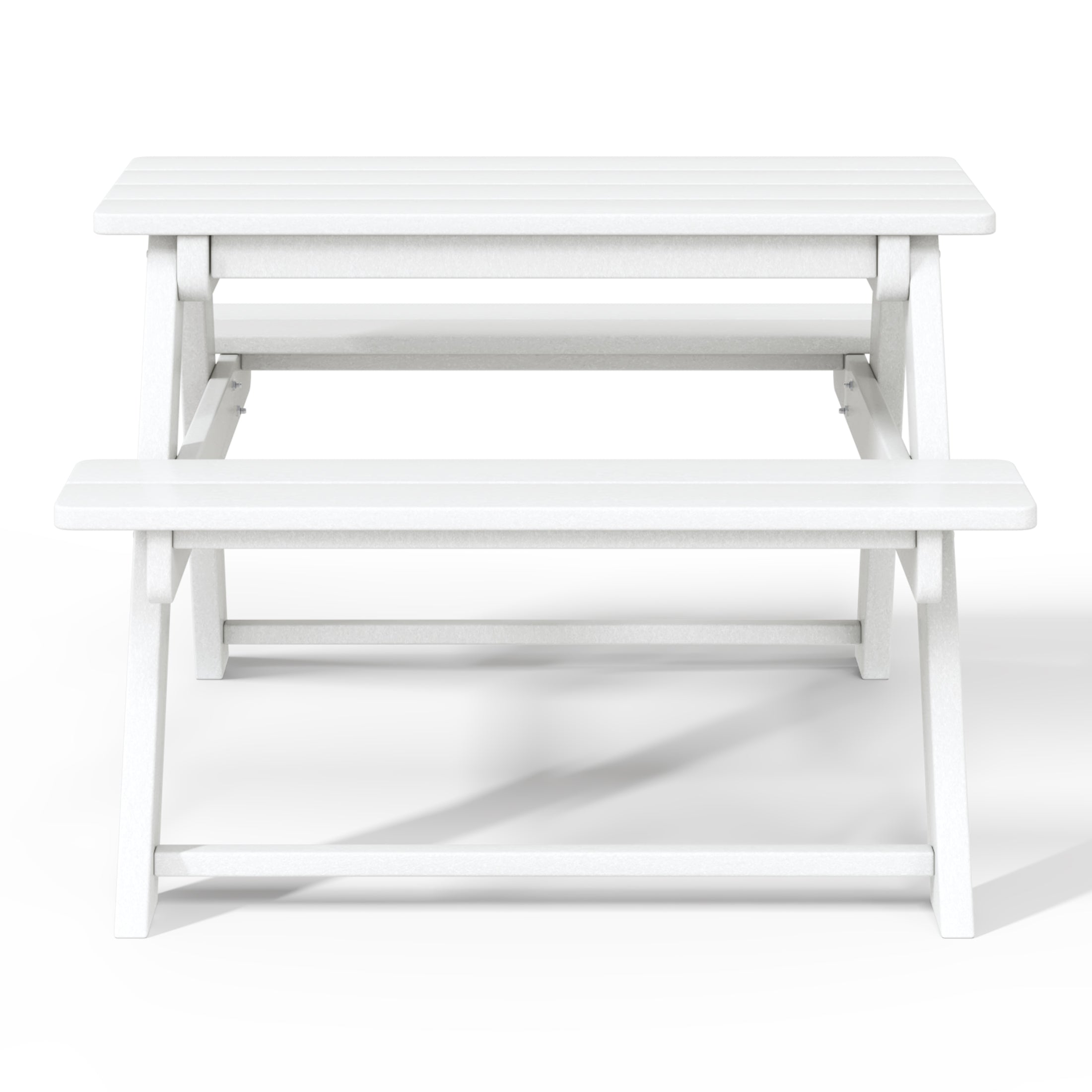 Tiny Terraces Kids' All-Weather Outdoor Picnic Table