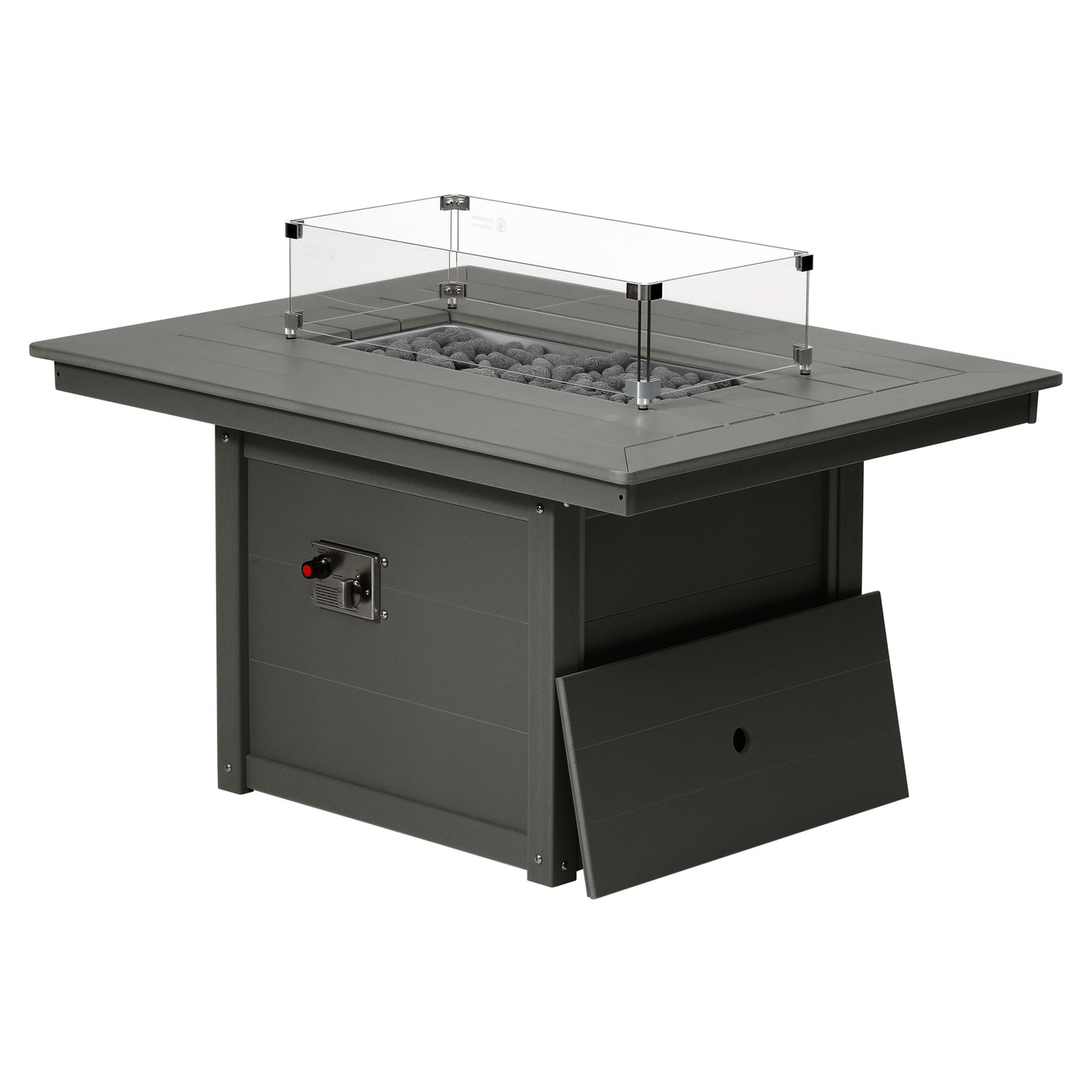 Sedona Rectangular 34" X 46" Fire Pit Table