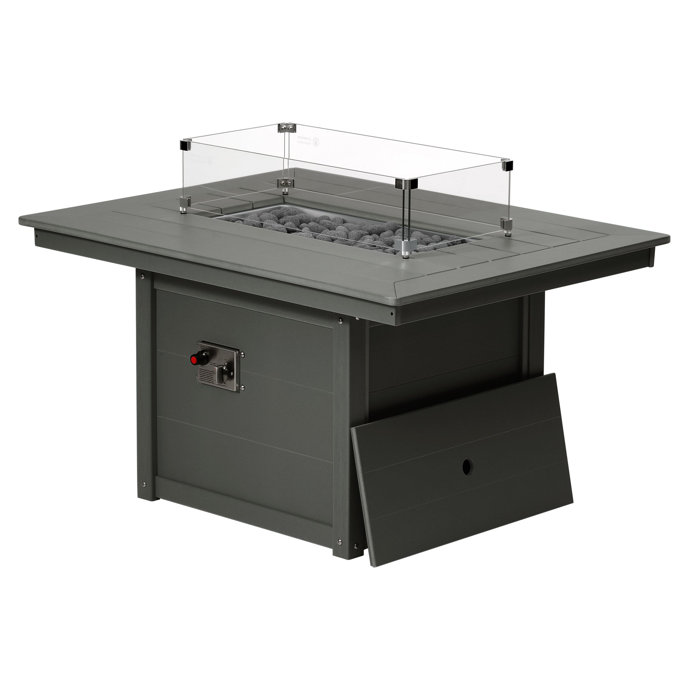 Sedona Rectangular 34" X 46" Fire Pit Table