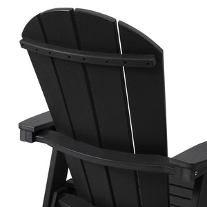 Chatham Adirondack Swivel Counter Chair with Cup Holder