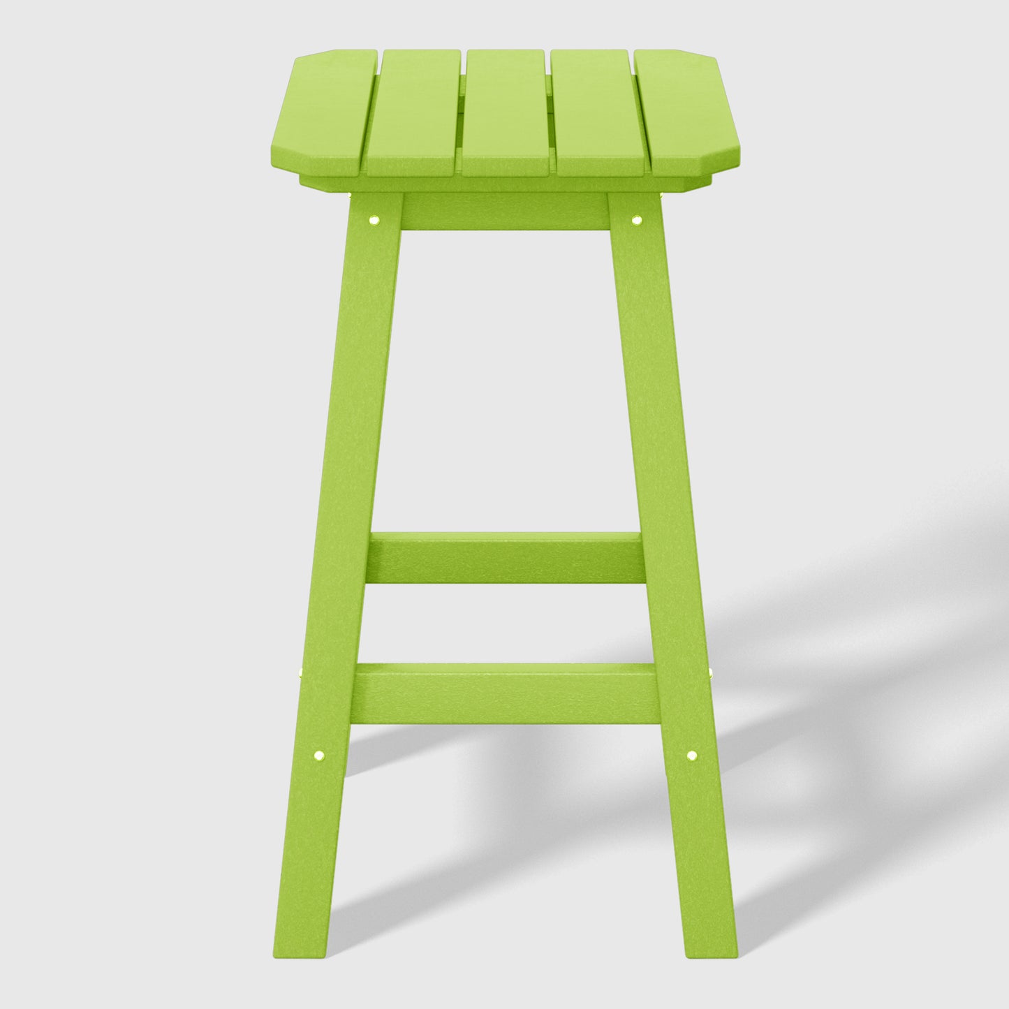Stockholm  All-Weather Outdoor Square Counter Stool (24" Seat Height)