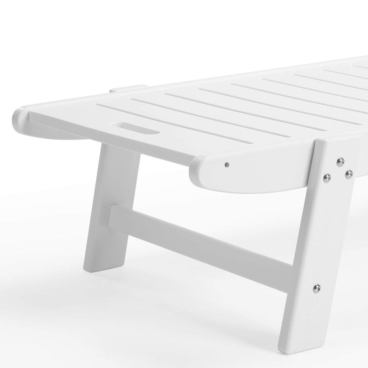 Santa Barbara Reclining Chaise Lounge with Cup Holder and Wheels