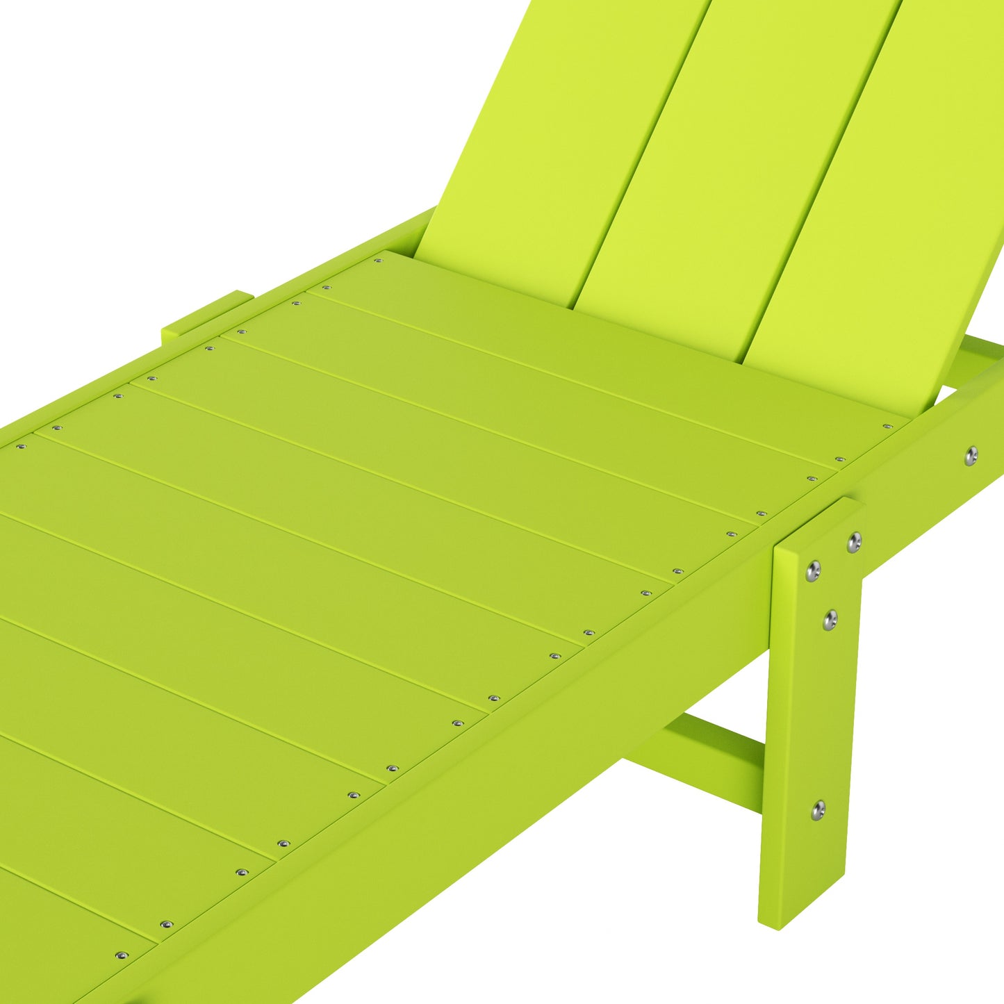 Malibu Modern All-Weather Outdoor Reclining Sun Lounger With Wheels