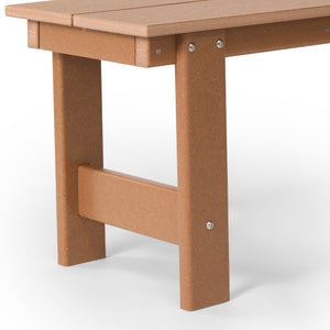 Concord All-Weather Outdoor Patio Bench (48" Wide)