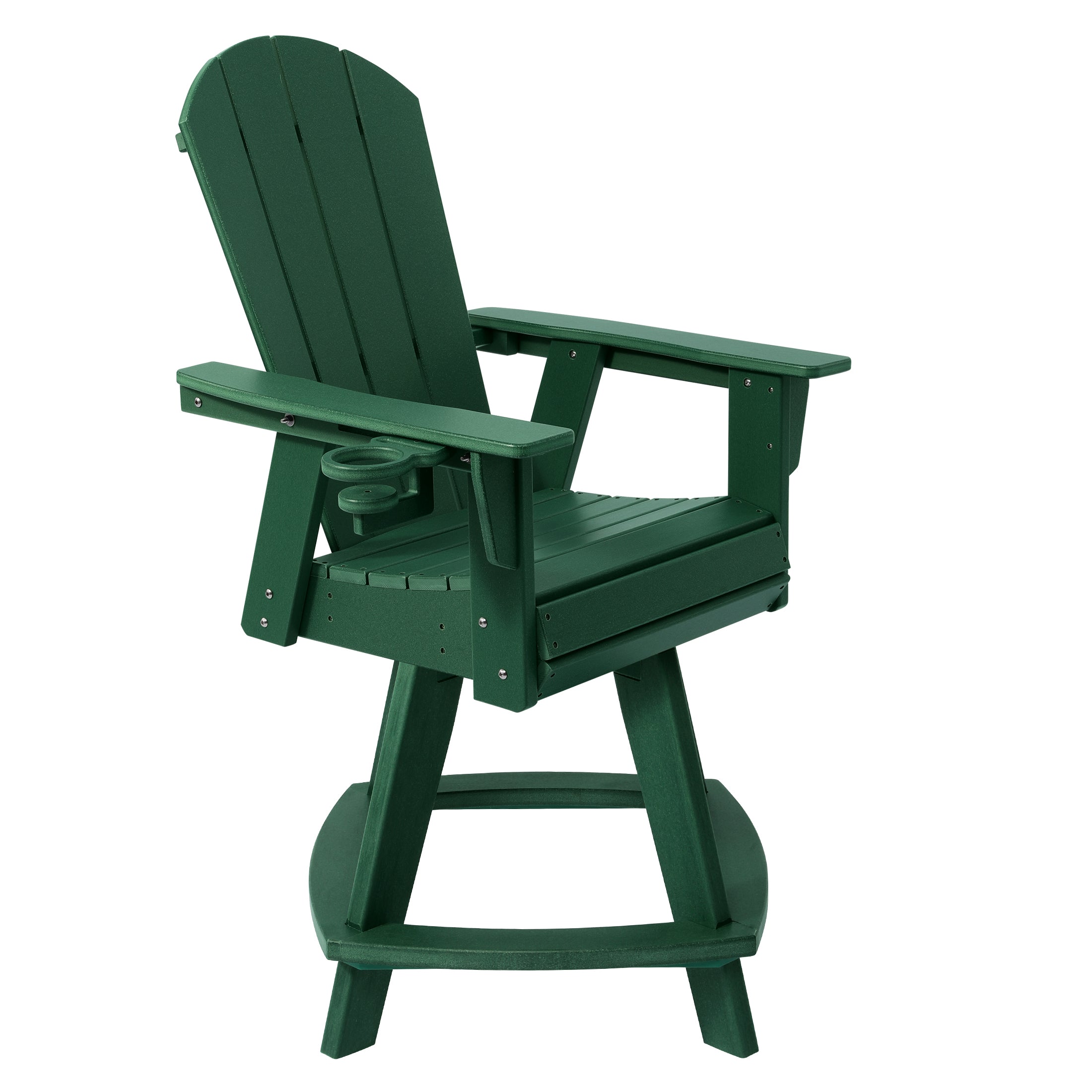 Chatham Adirondack Swivel Counter Chair with Cup Holder