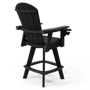Chatham Adirondack Swivel Bar Chair with Cup Holder