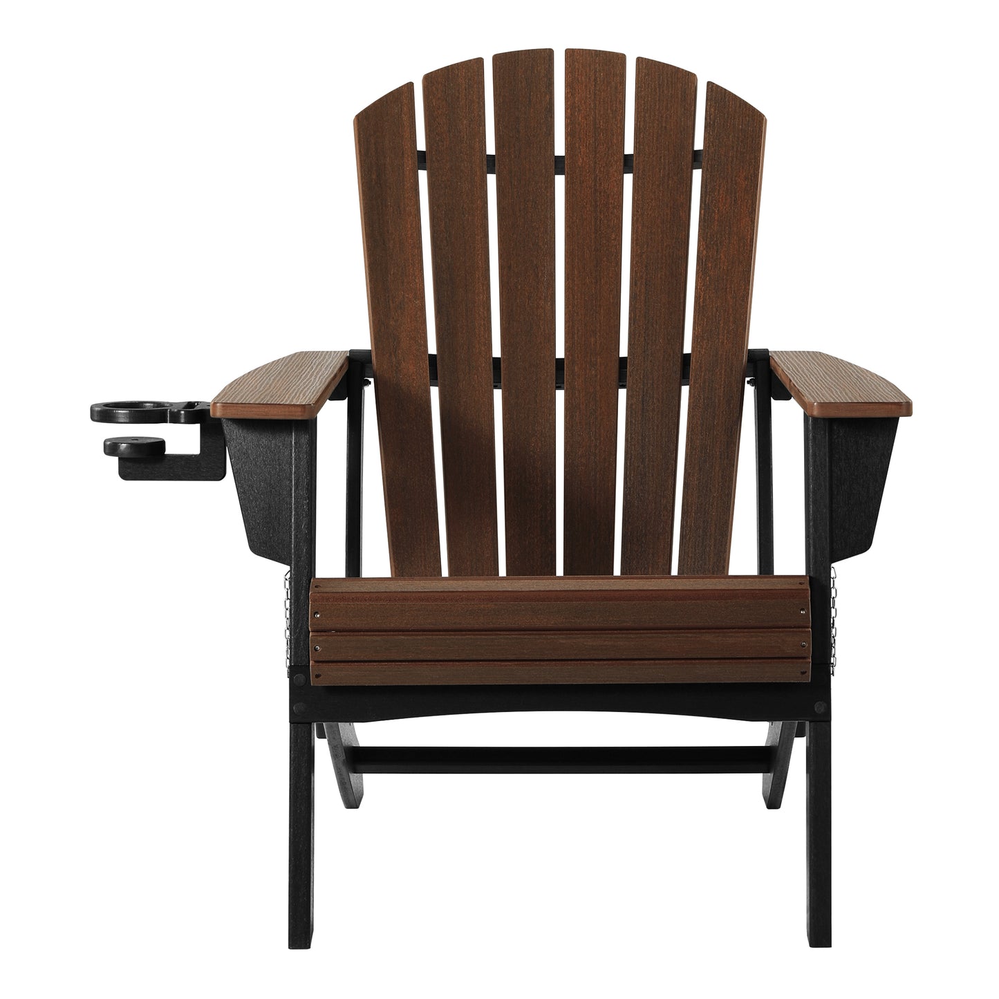 Heritage Ridge Folding Adirondack Chair With Cup Holder