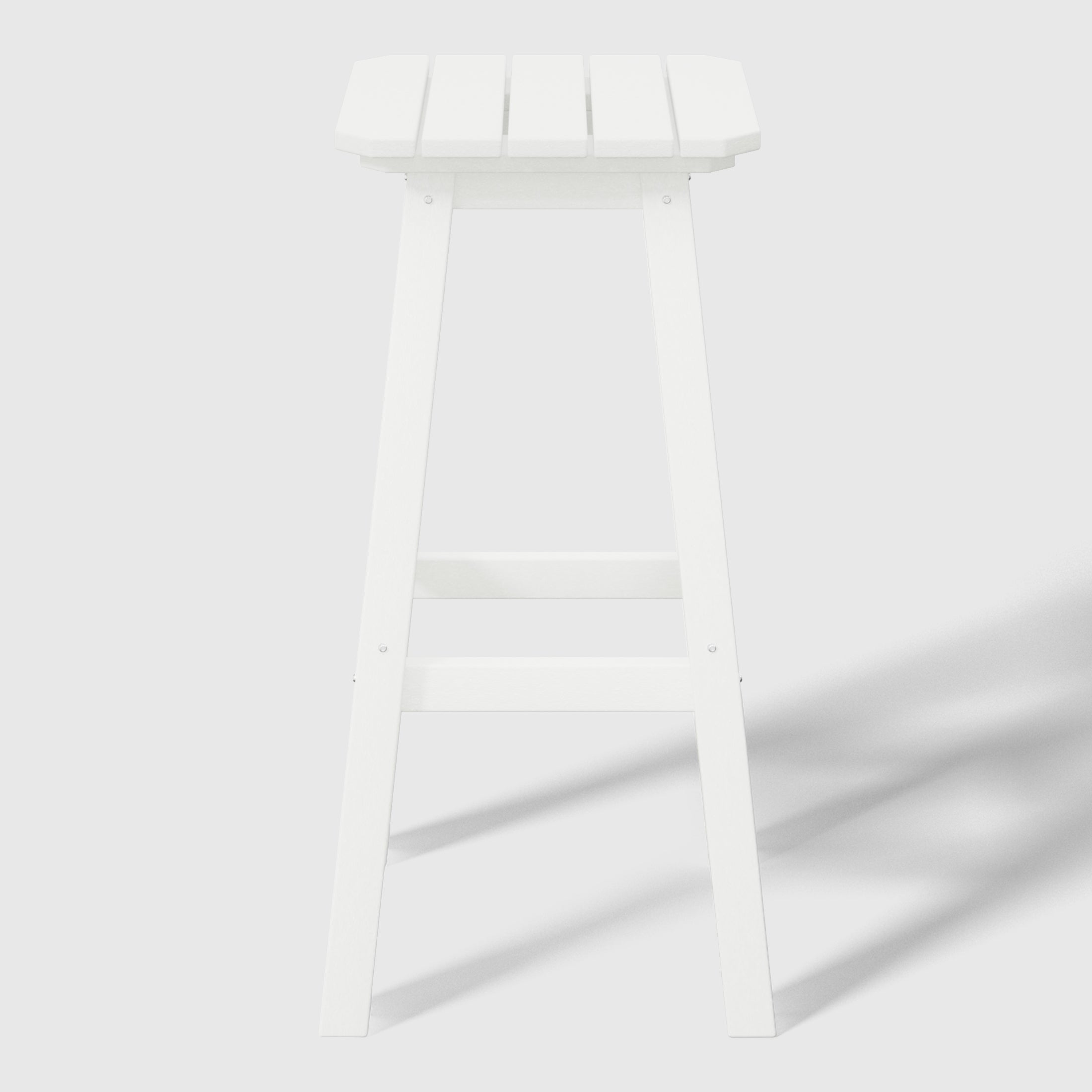 Stockholm All-Weather Outdoor Square Bar Stool (29" Height)