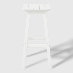 Stockholm All-Weather Outdoor Square Bar Stool (29" Height)