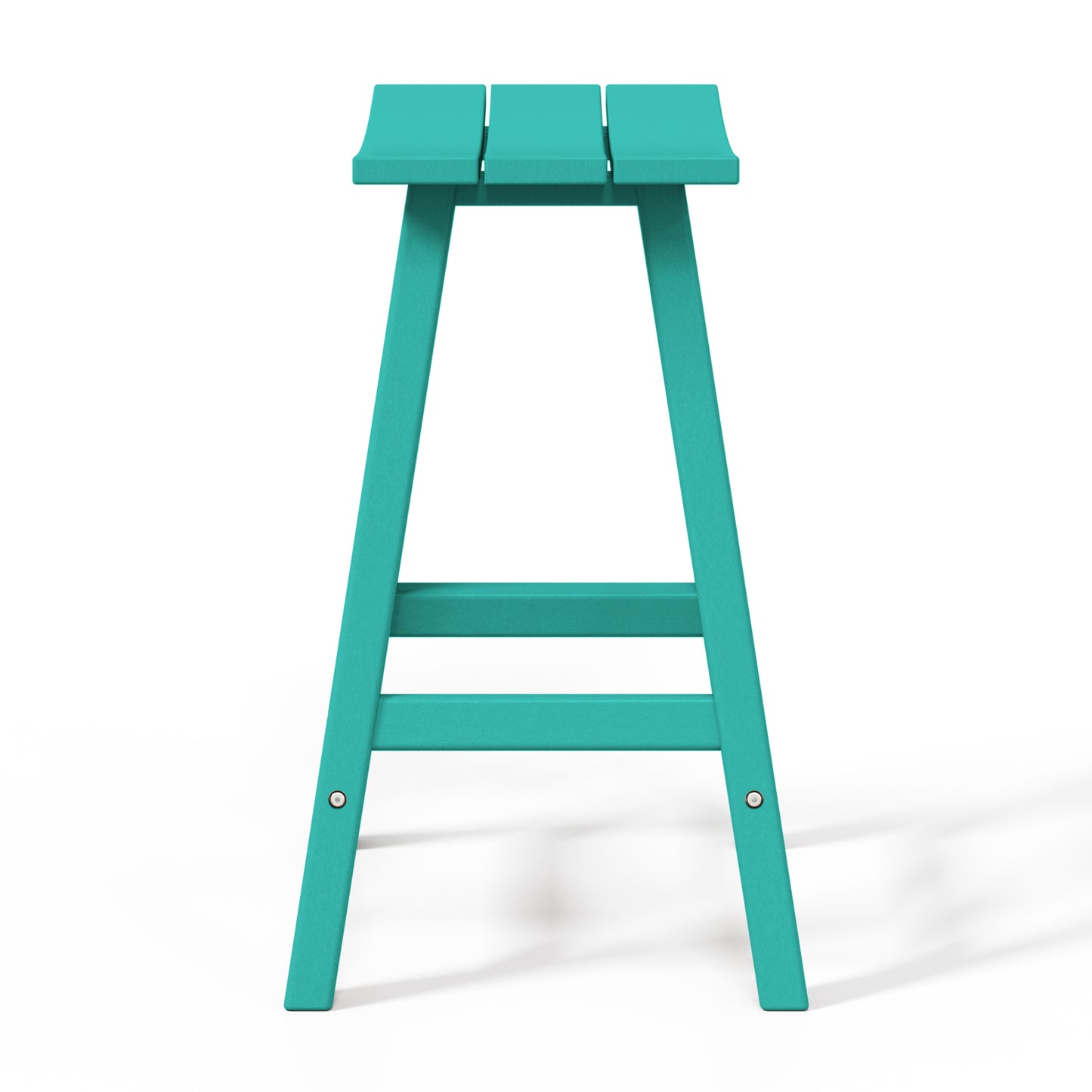 Stockholm All-Weather Outdoor Saddle Counter Stool (24" Height)