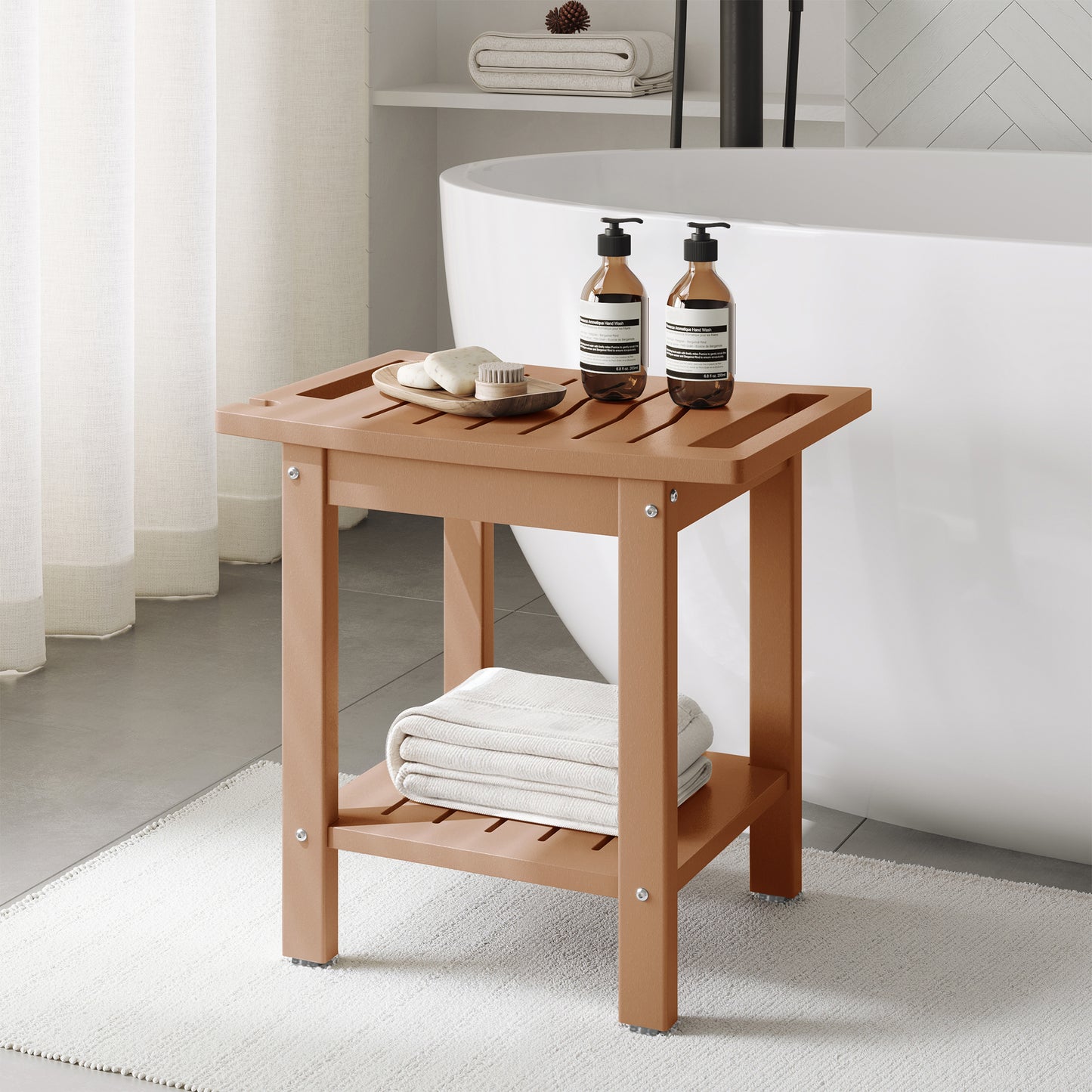Cascade Bathroom Bench/Table