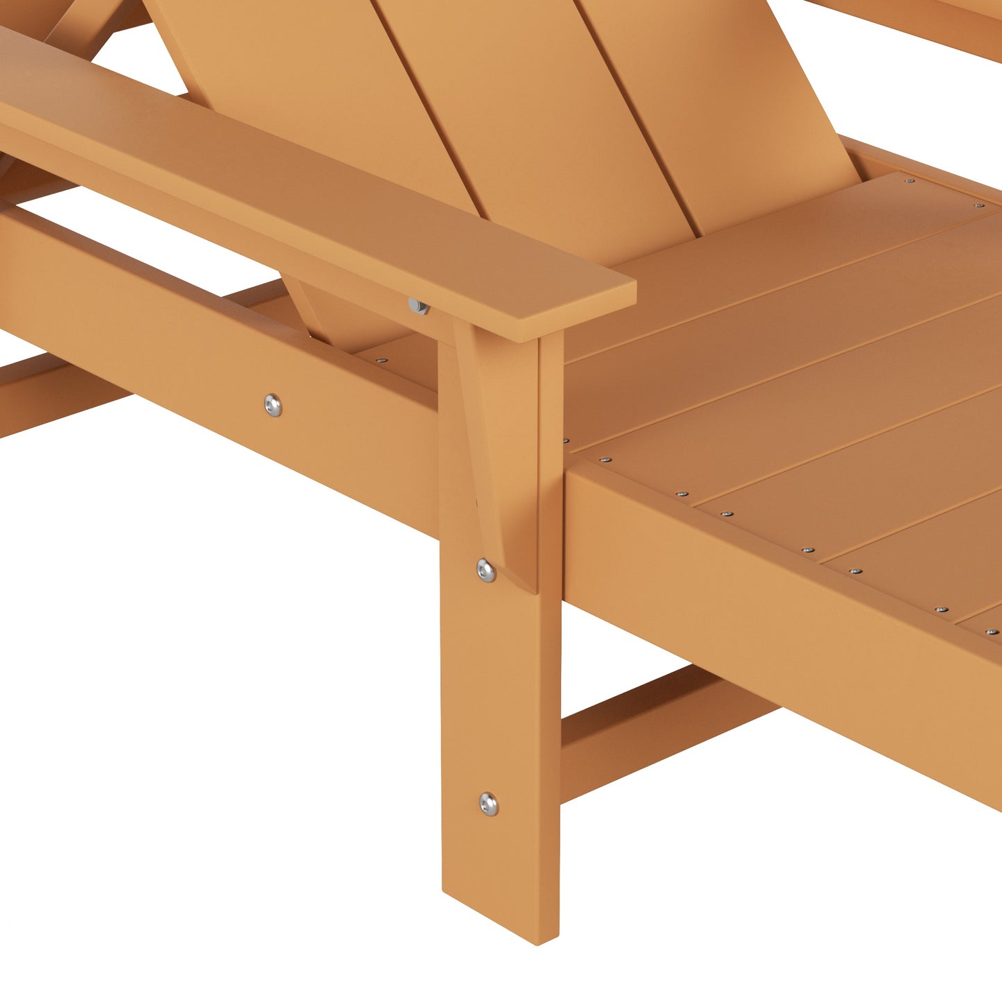 Malibu Modern All-Weather Outdoor Reclining Sun Lounger With Arm Rests & Wheels