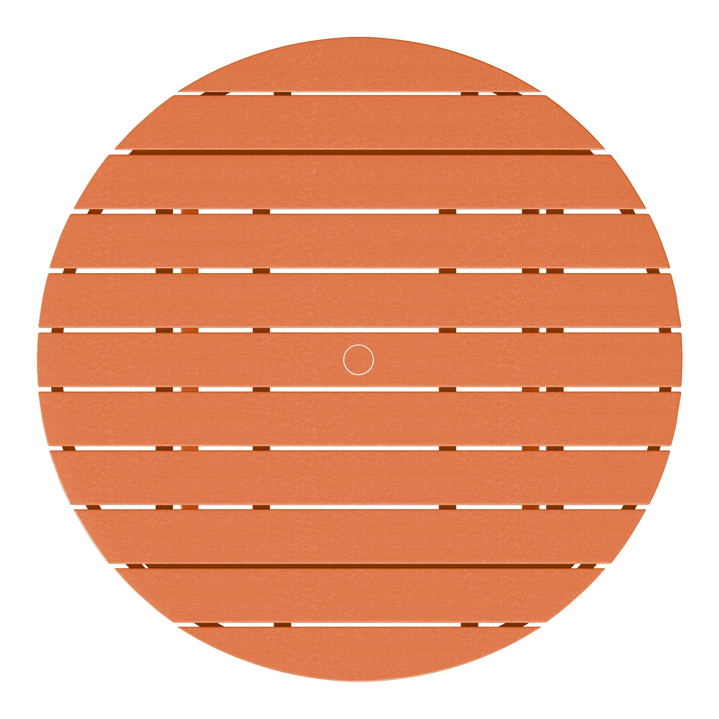 Tiny Terraces Kids' All-Weather Outdoor Round Dining Table (38" Wide)