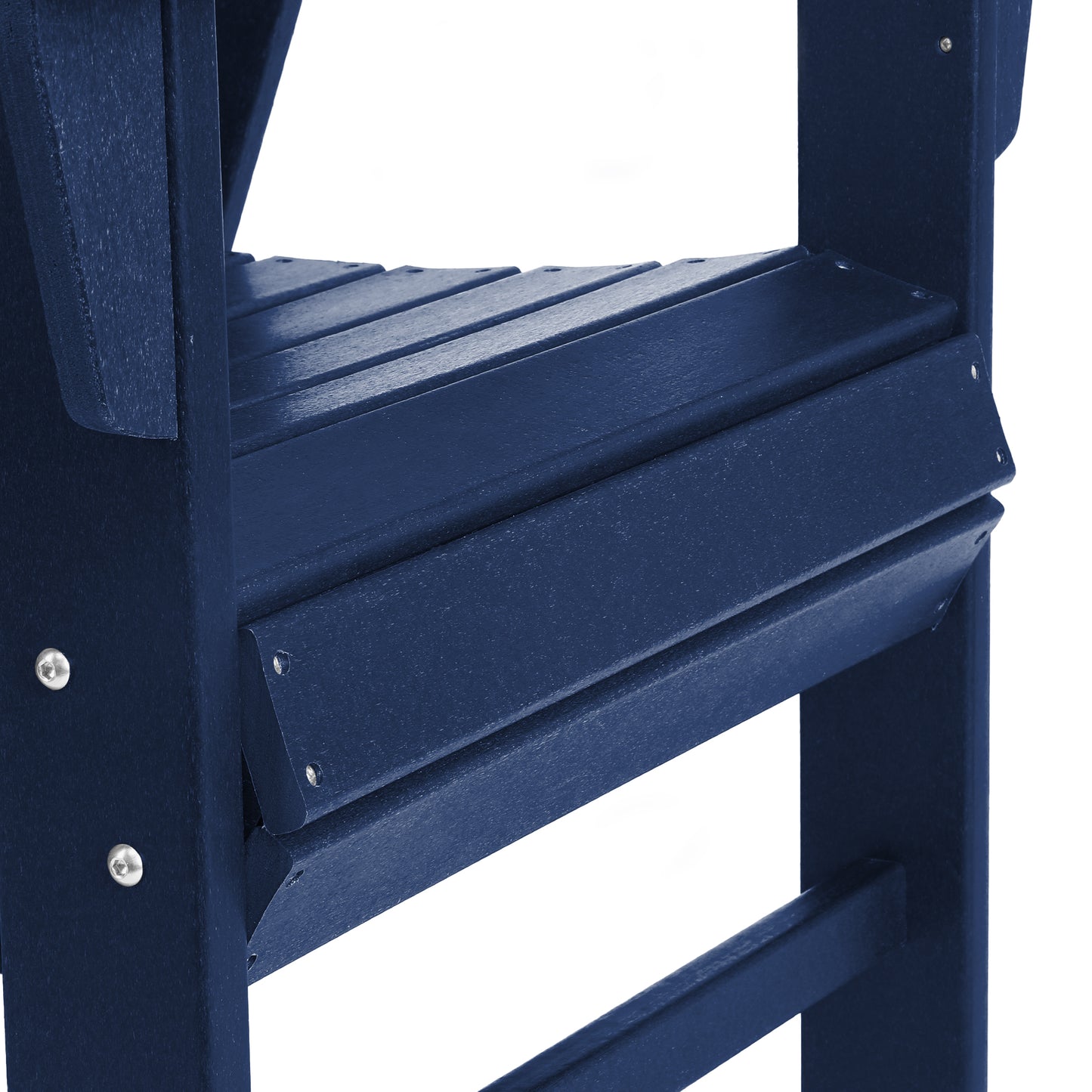 Malibu Modern All-Weather Outdoor Contoured Adirondack Dining Chair