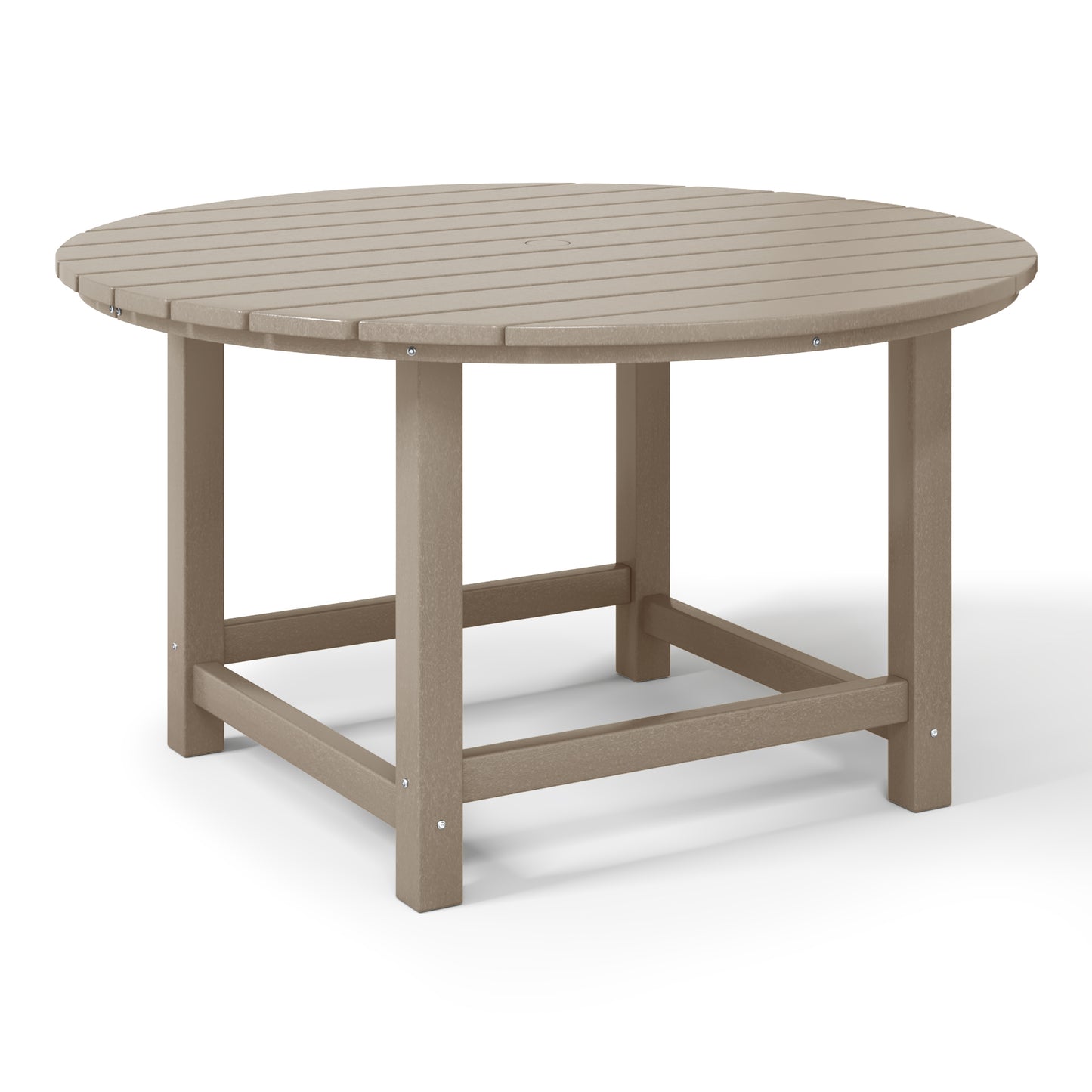 Tiny Terraces Kids' All-Weather Outdoor Round Dining Table (38" Wide)