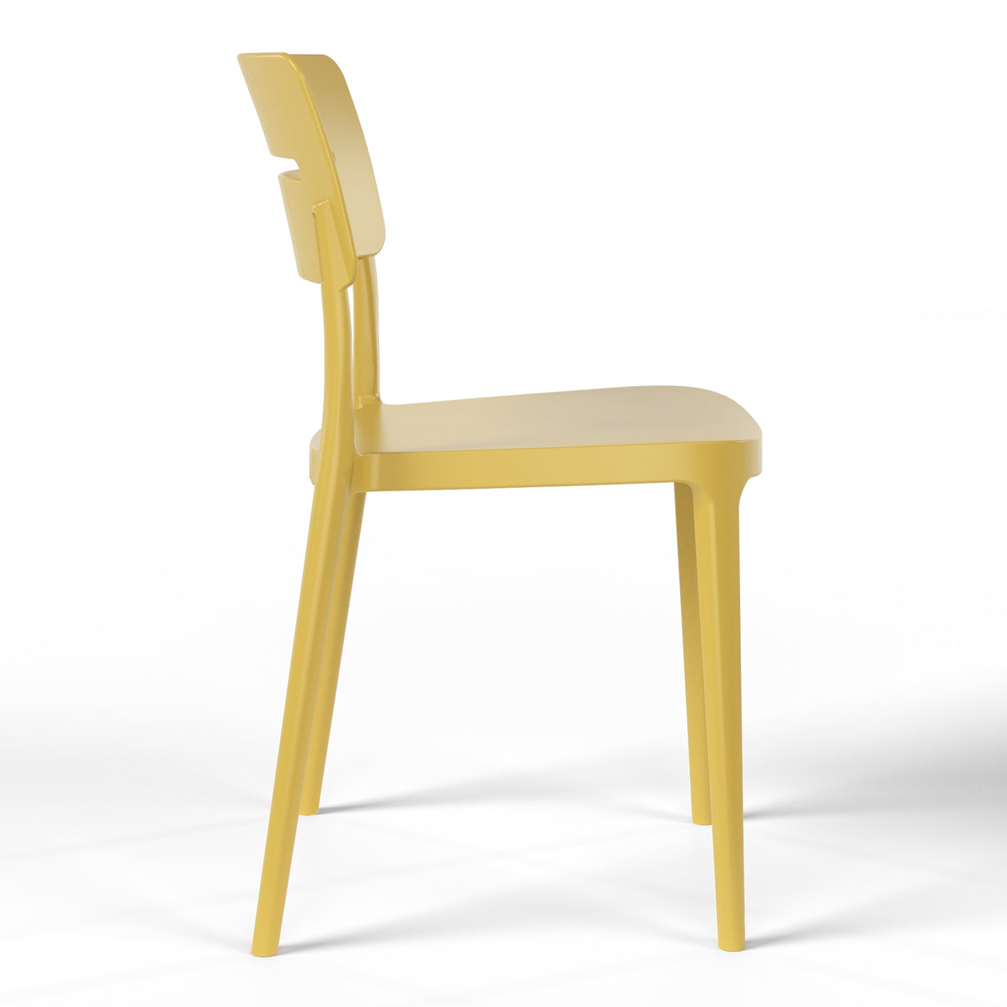 Polyform Stacking Dining Side Chair (Set of 4)