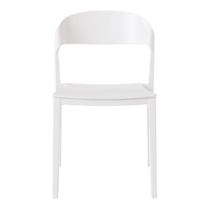 Patio Stacking Dining Side Chair (Set of 2)