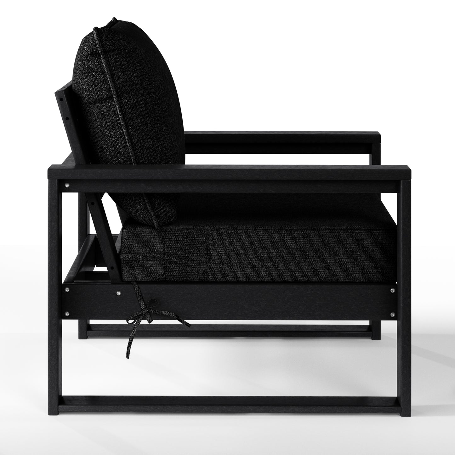 Signature All-Weather Outdoor Modular Patio Deep Seating Club Arm Chair