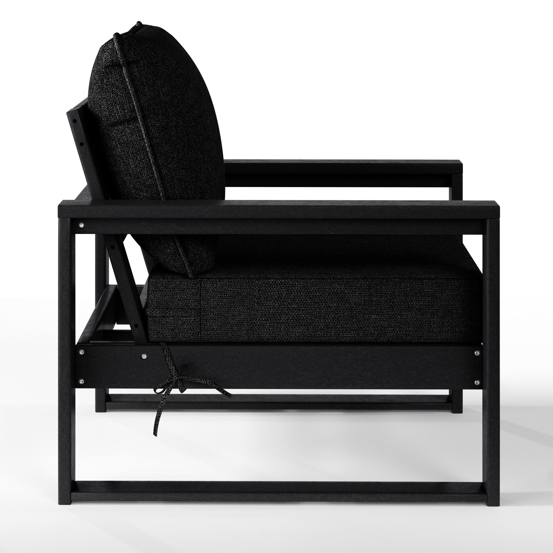 Signature All-Weather Outdoor Modular Patio Deep Seating Club Arm Chair