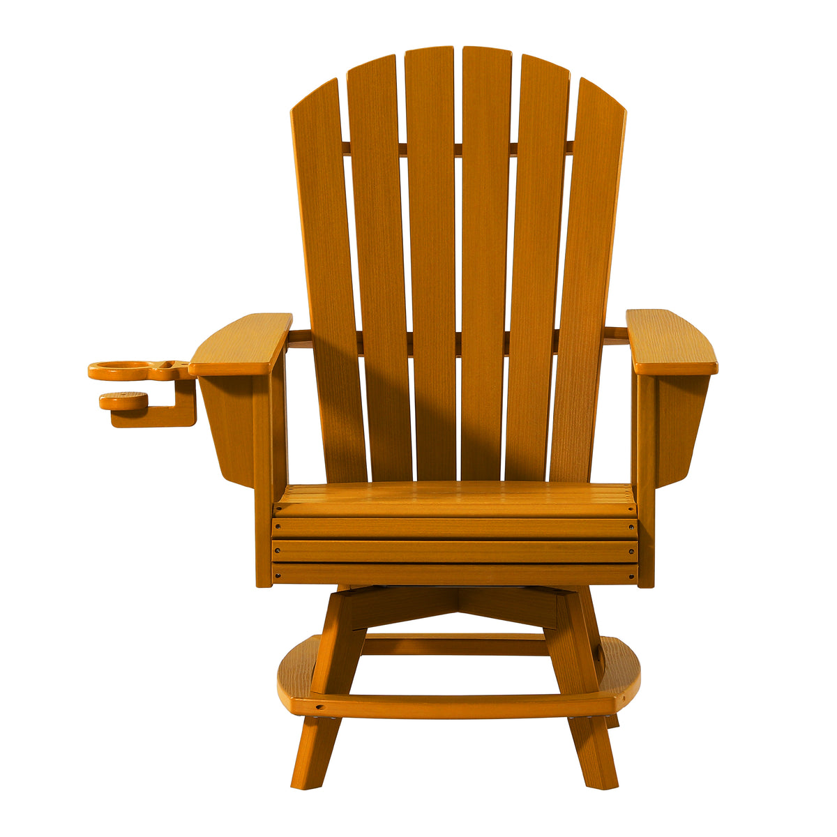 Heritage Ridge Adirondack Swivel Dining Chair With Cup Holder