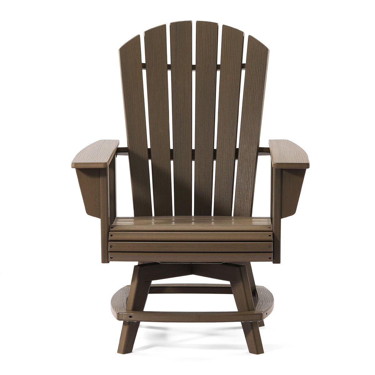 Heritage Ridge Adirondack Swivel Dining Chair With Cup Holder
