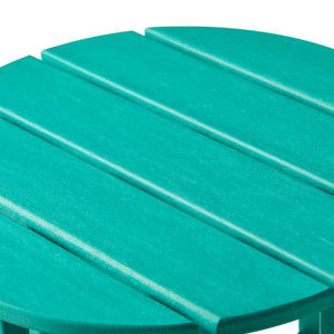 Tuscany All-Weather Outdoor Round Side Table (18" Height)