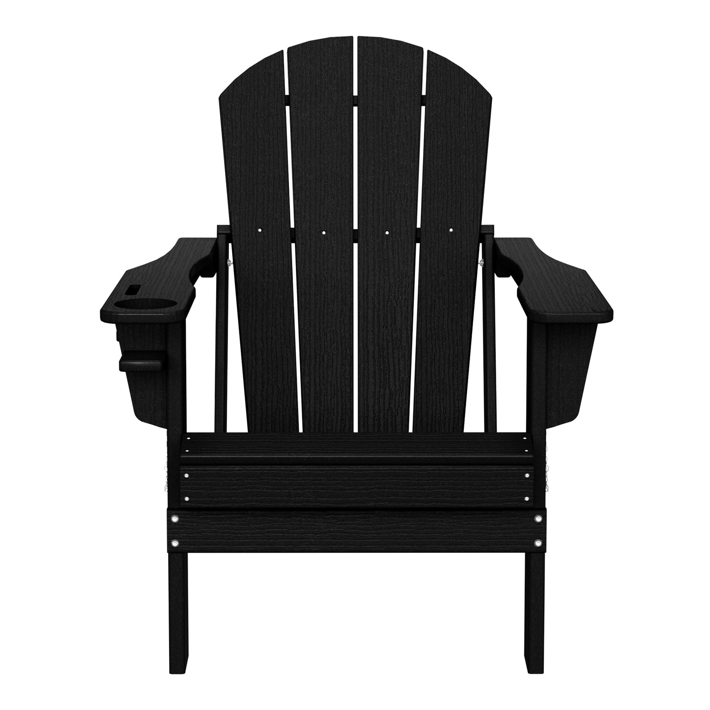 Chatham All-Weather Outdoor Folding Adirondack Chair with Cup Holder