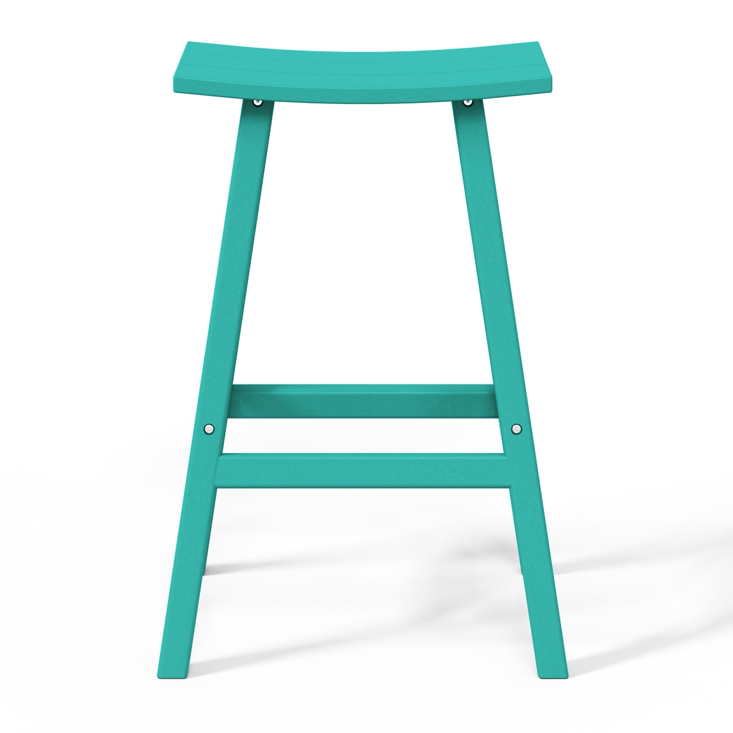Stockholm All-Weather Outdoor Saddle Bar Stool (29" Height)
