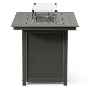 Sedona Rectangular 34" X 46" Counter Fire Pit Table