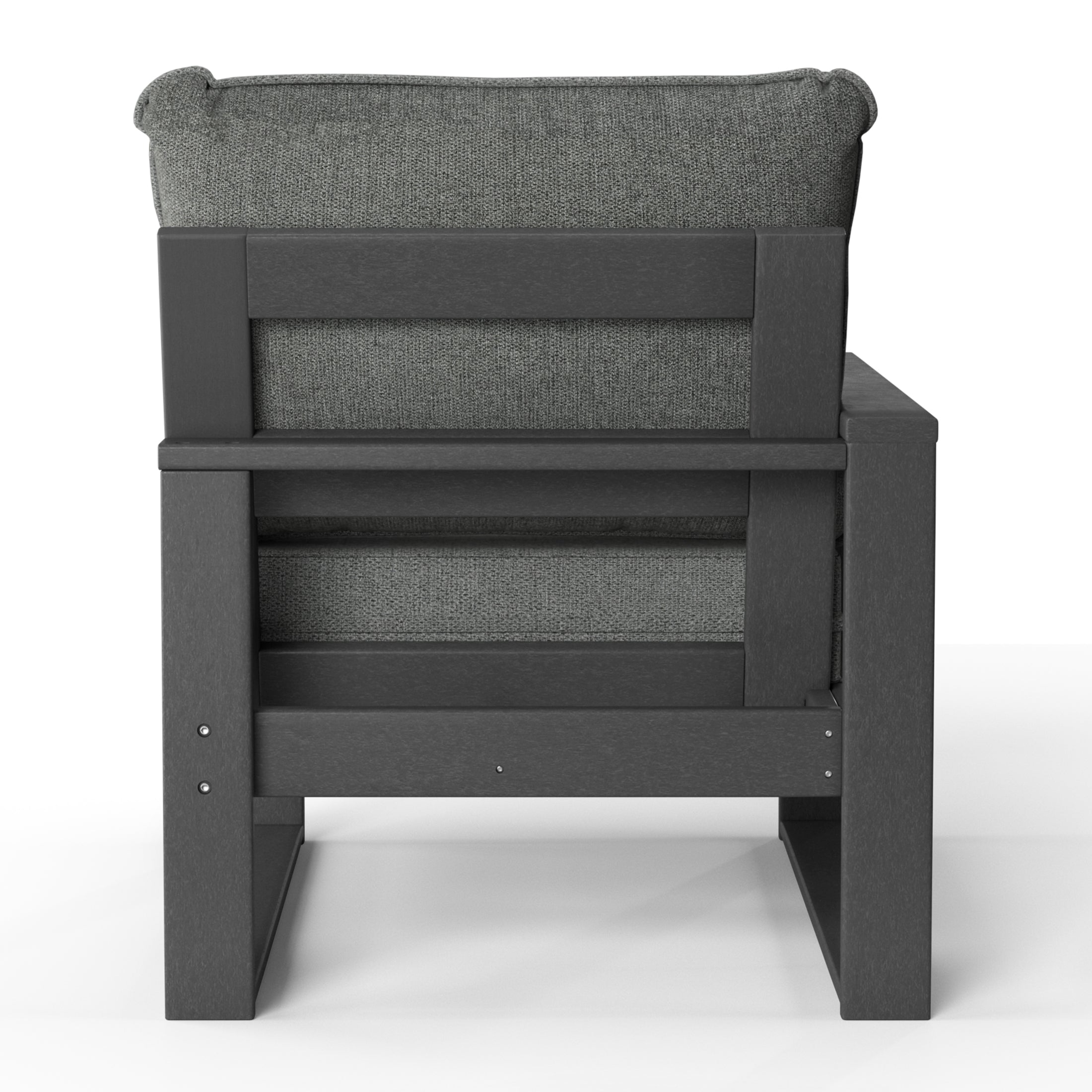 Signature All-Weather Outdoor Modular Patio Deep Seating Left Arm Chair (Left Arm Sectional Seat)