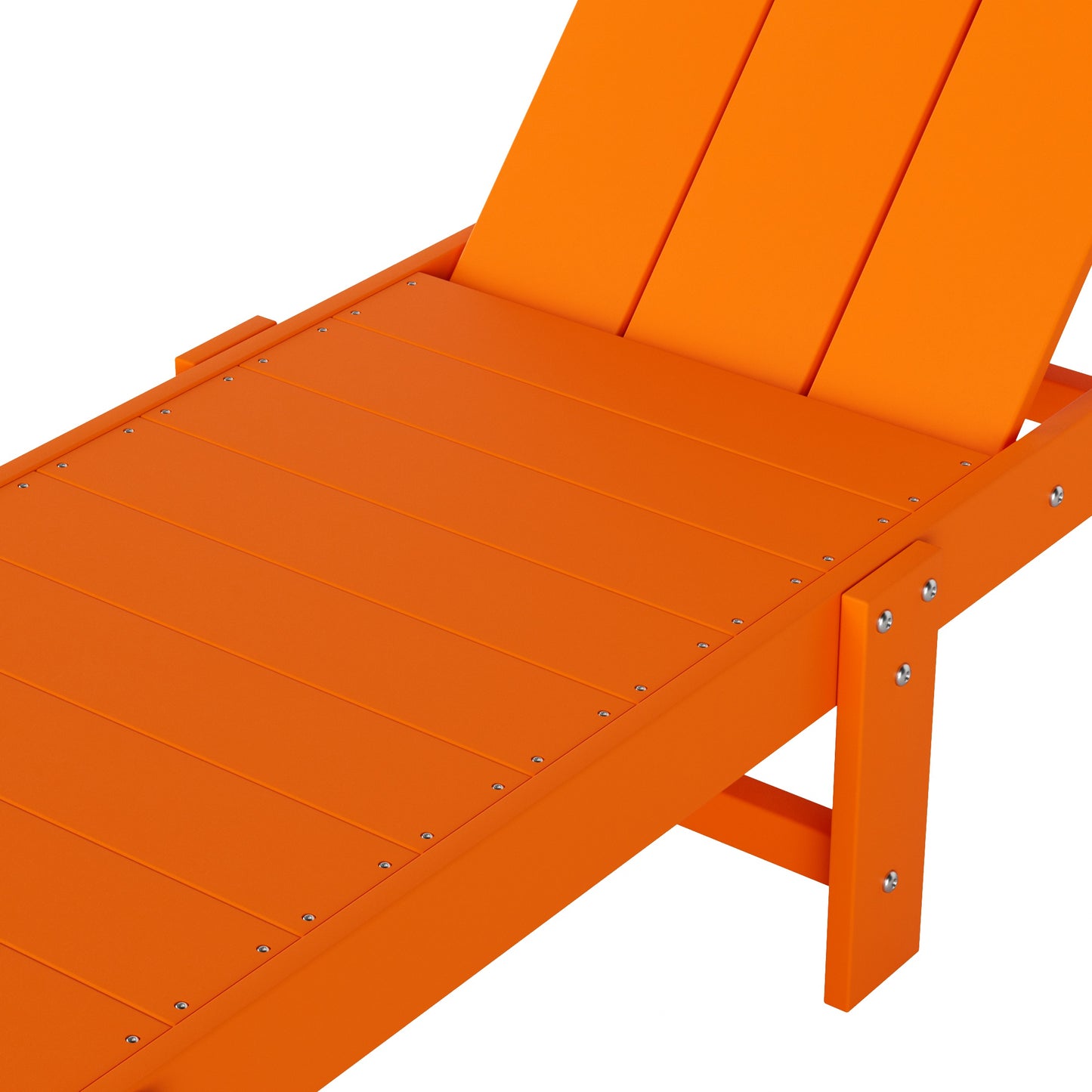 Malibu Modern All-Weather Outdoor Reclining Sun Lounger With Wheels