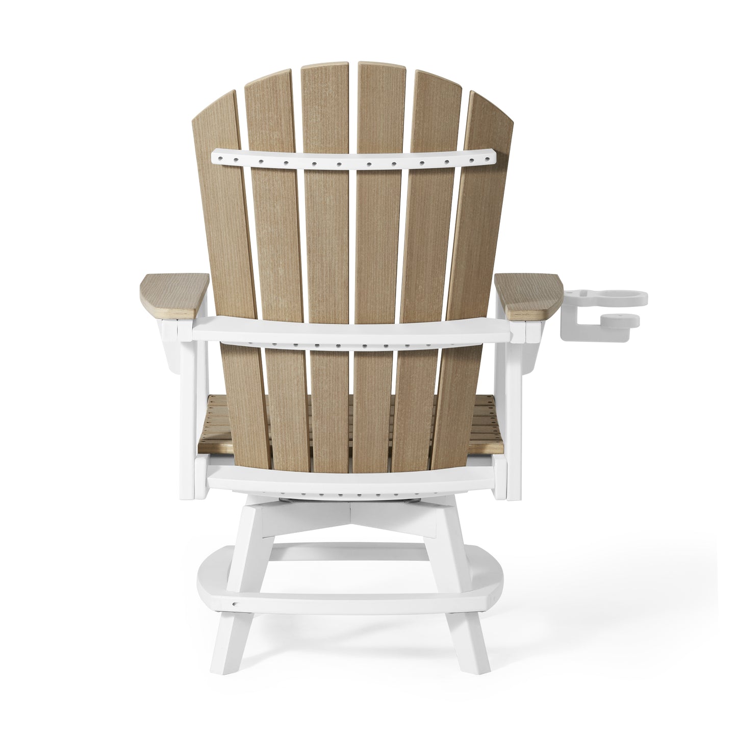 Heritage Ridge Adirondack Swivel Dining Chair With Cup Holder