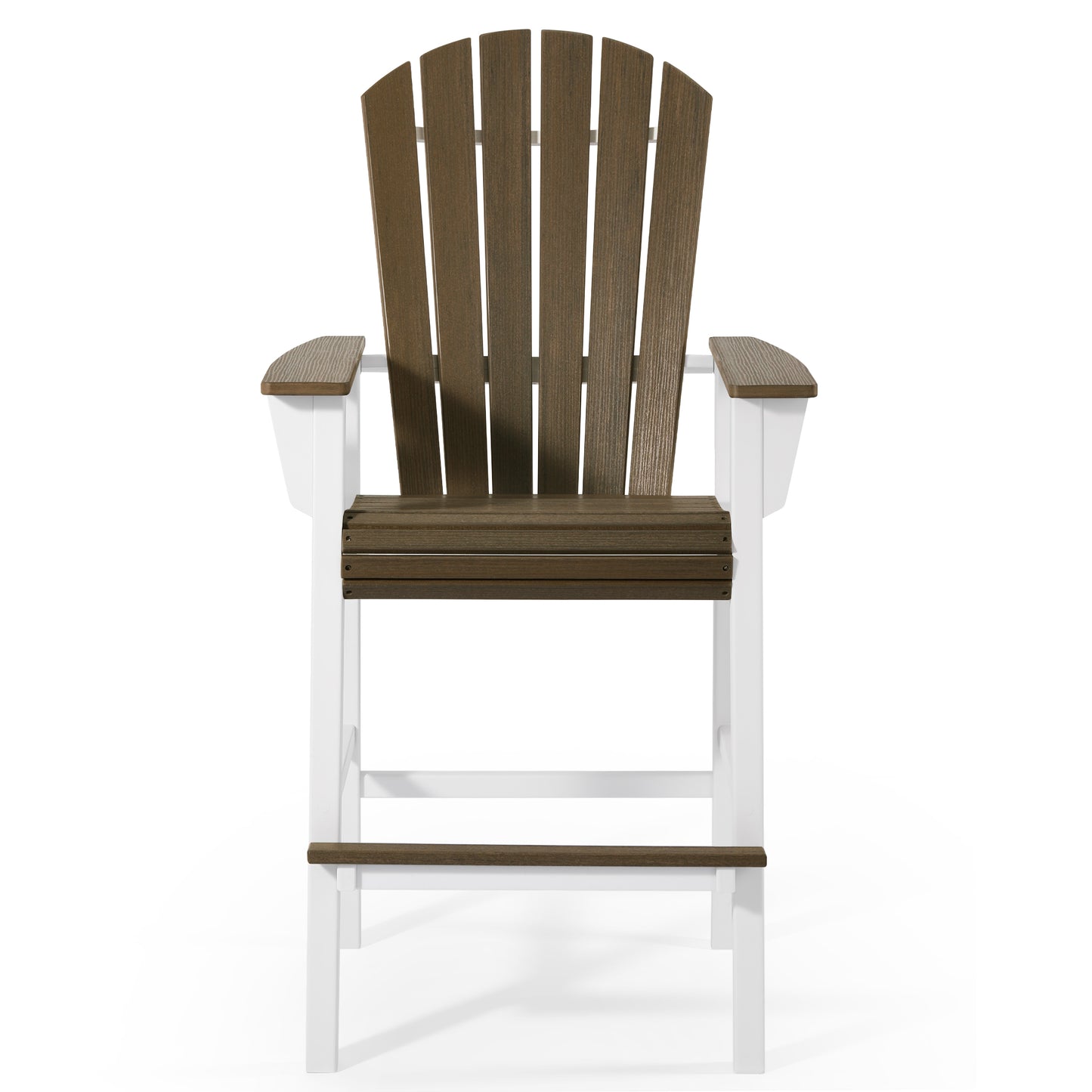 Heritage Ridge Adirondack Bar Chair With Cup Holder