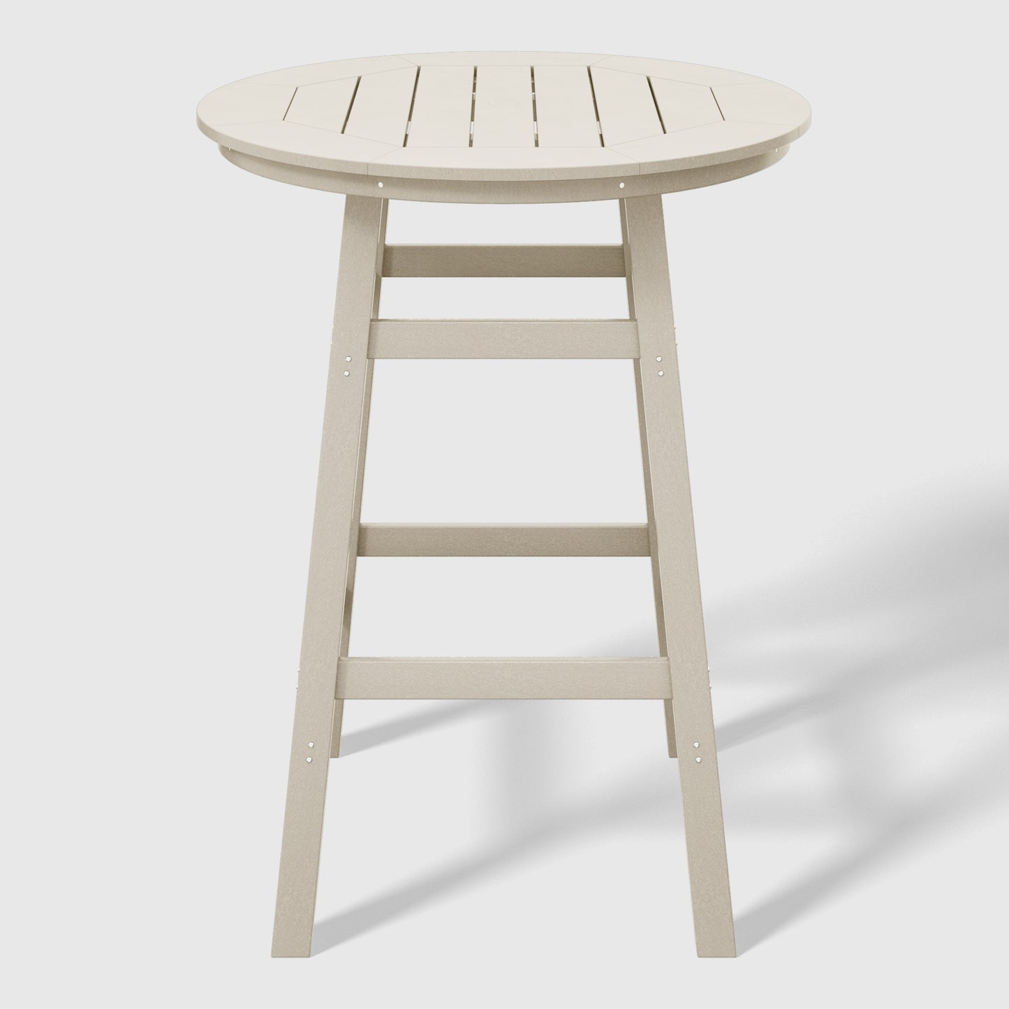 Stockholm All-Weather Outdoor 35" Round Bar Table (42" Height)