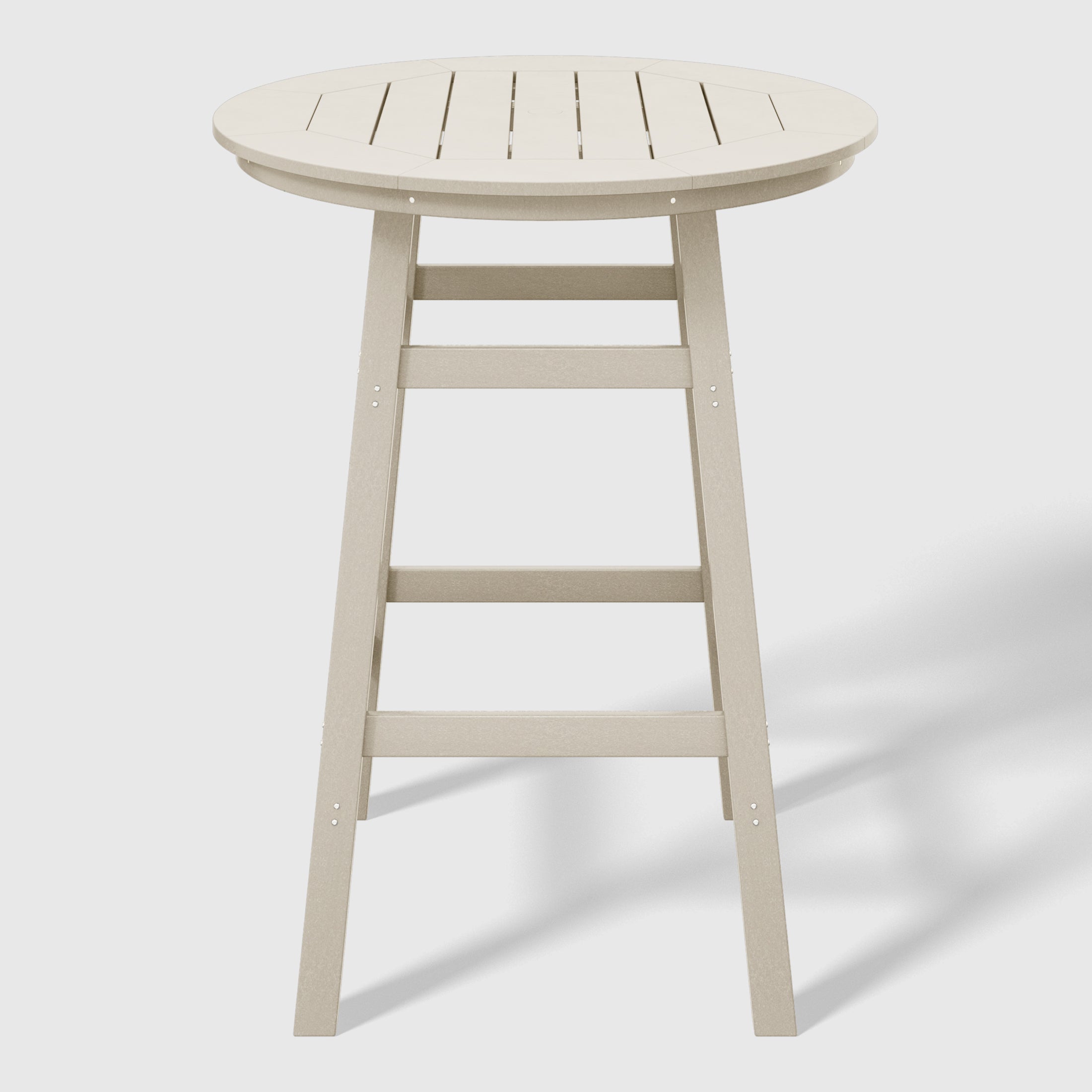 Stockholm All-Weather Outdoor 35" Round Bar Table (42" Height)