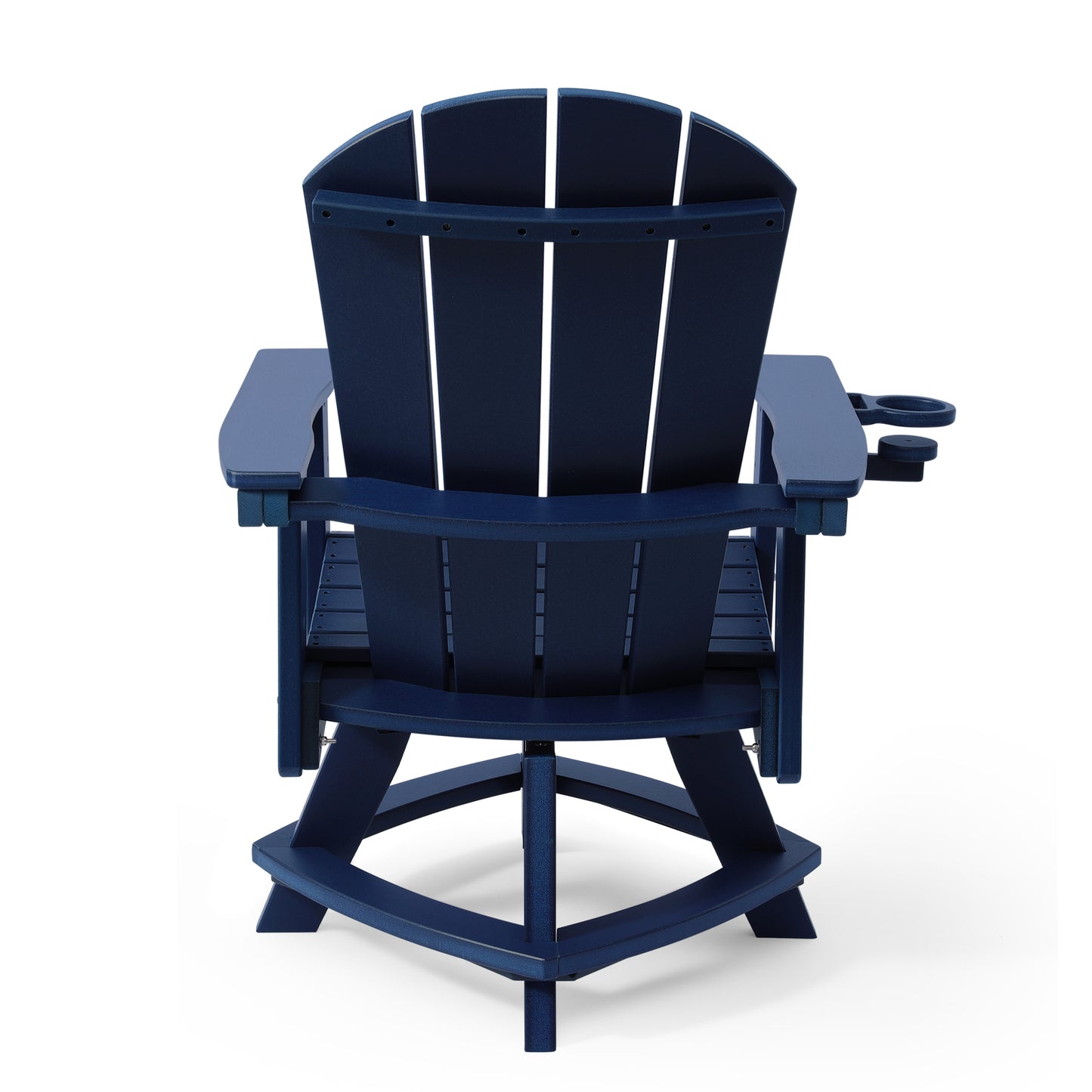 Adirondack Swivel Dining Chair with Cup Holder With Cup Holder