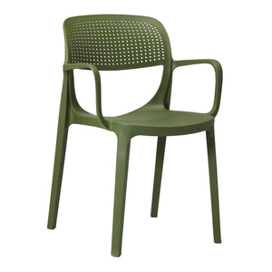 Polyform Stacking Dining Arm Chair (Set of 2)