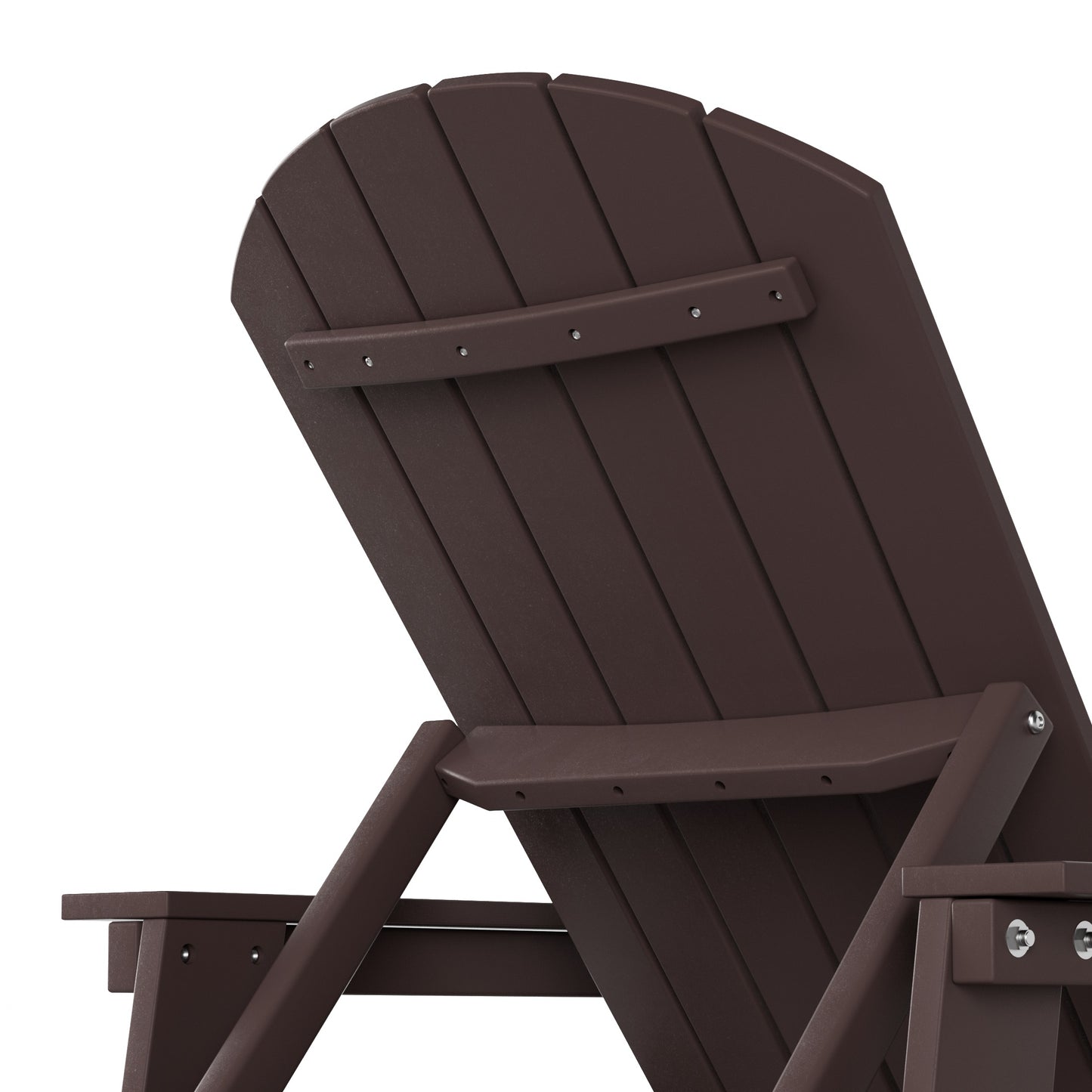 Westport Classic All-Weather Outdoor Adirondack Reclining Sun Lounger With Arms Rests