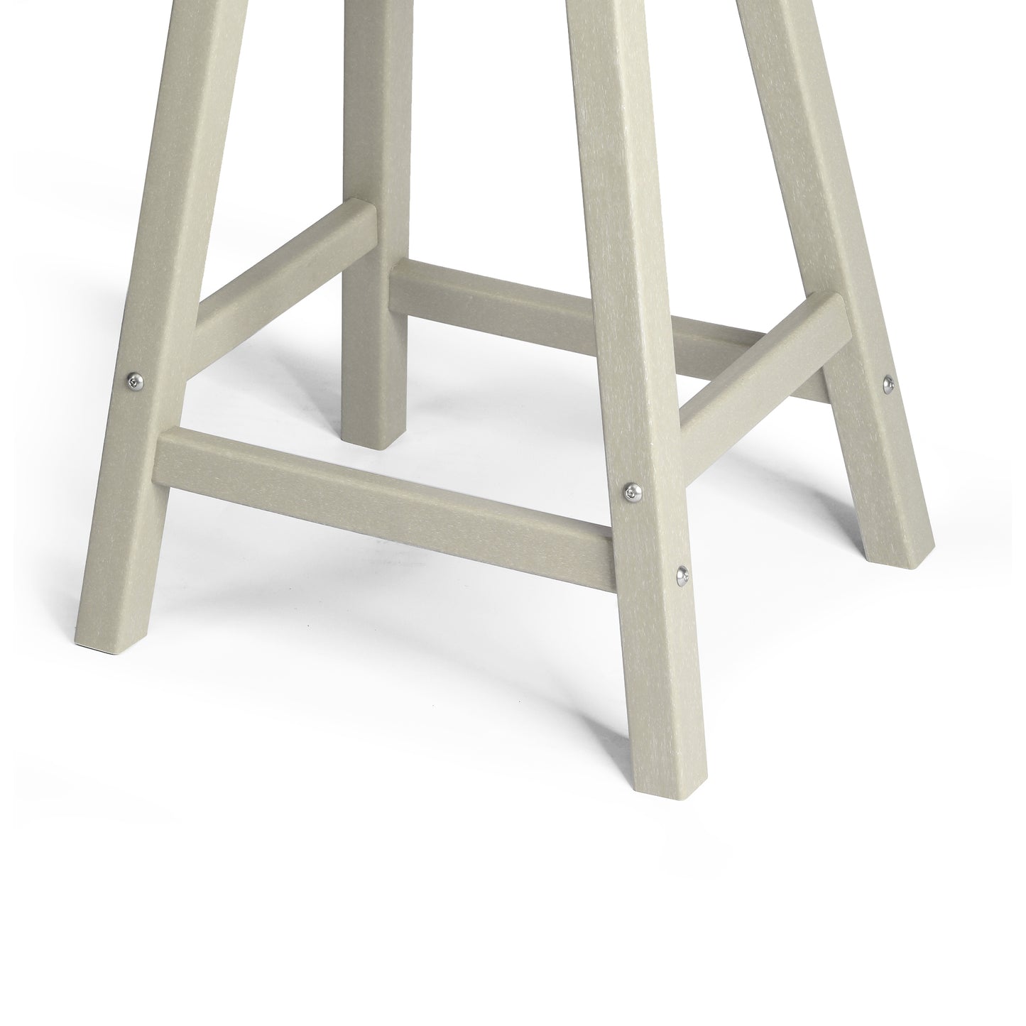 Stockholm All-Weather Outdoor Saddle Counter Stool (24" Height)