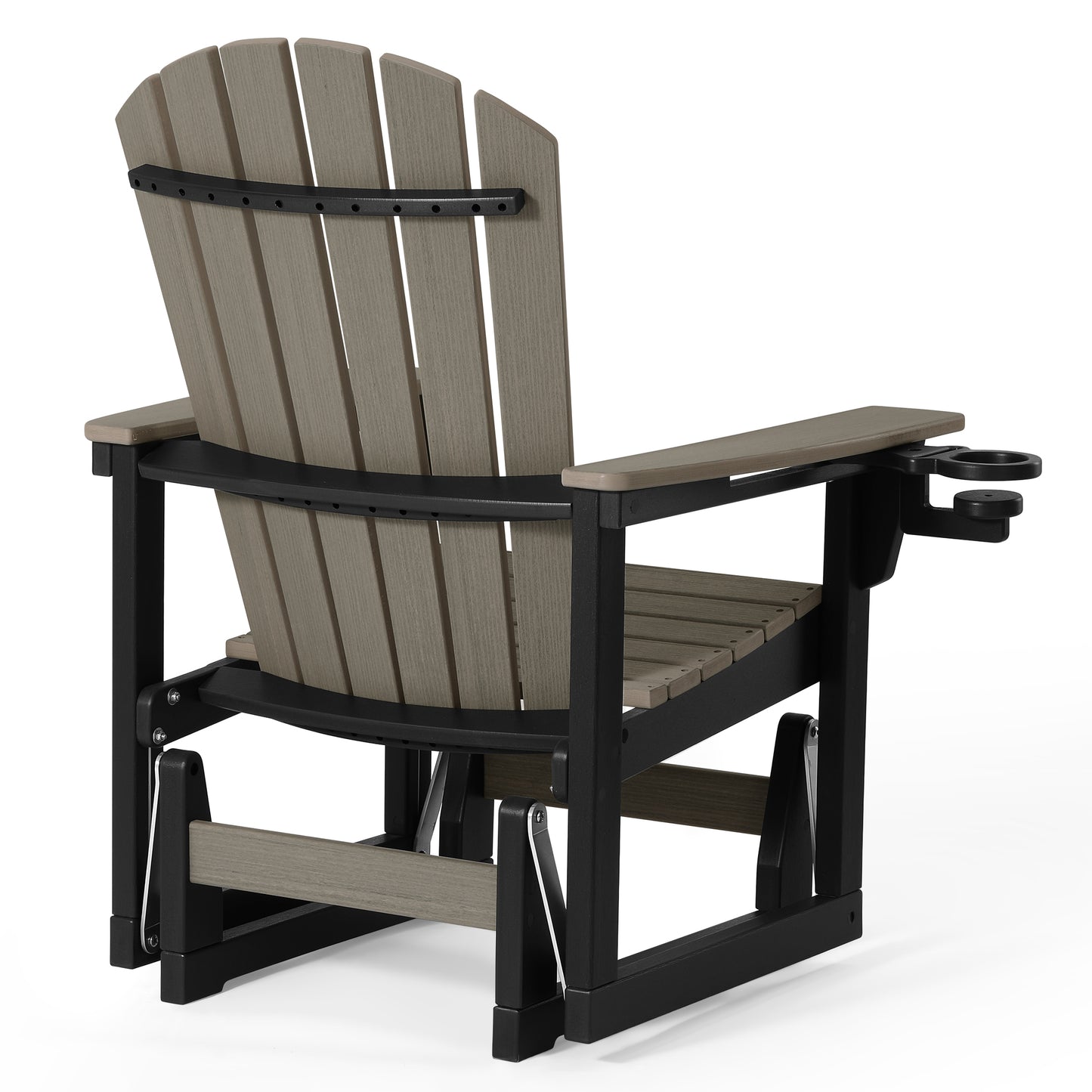 Heritage Ridge Adirondack Glider With Cup Holder