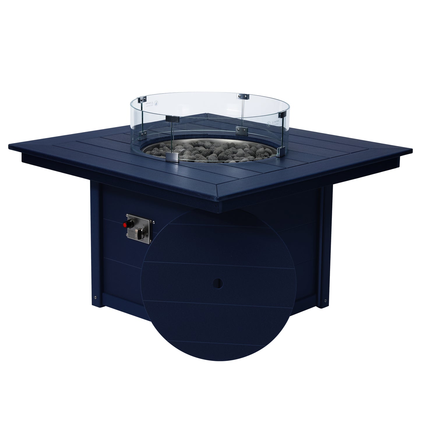 Sedona Square 42" Fire Pit Table