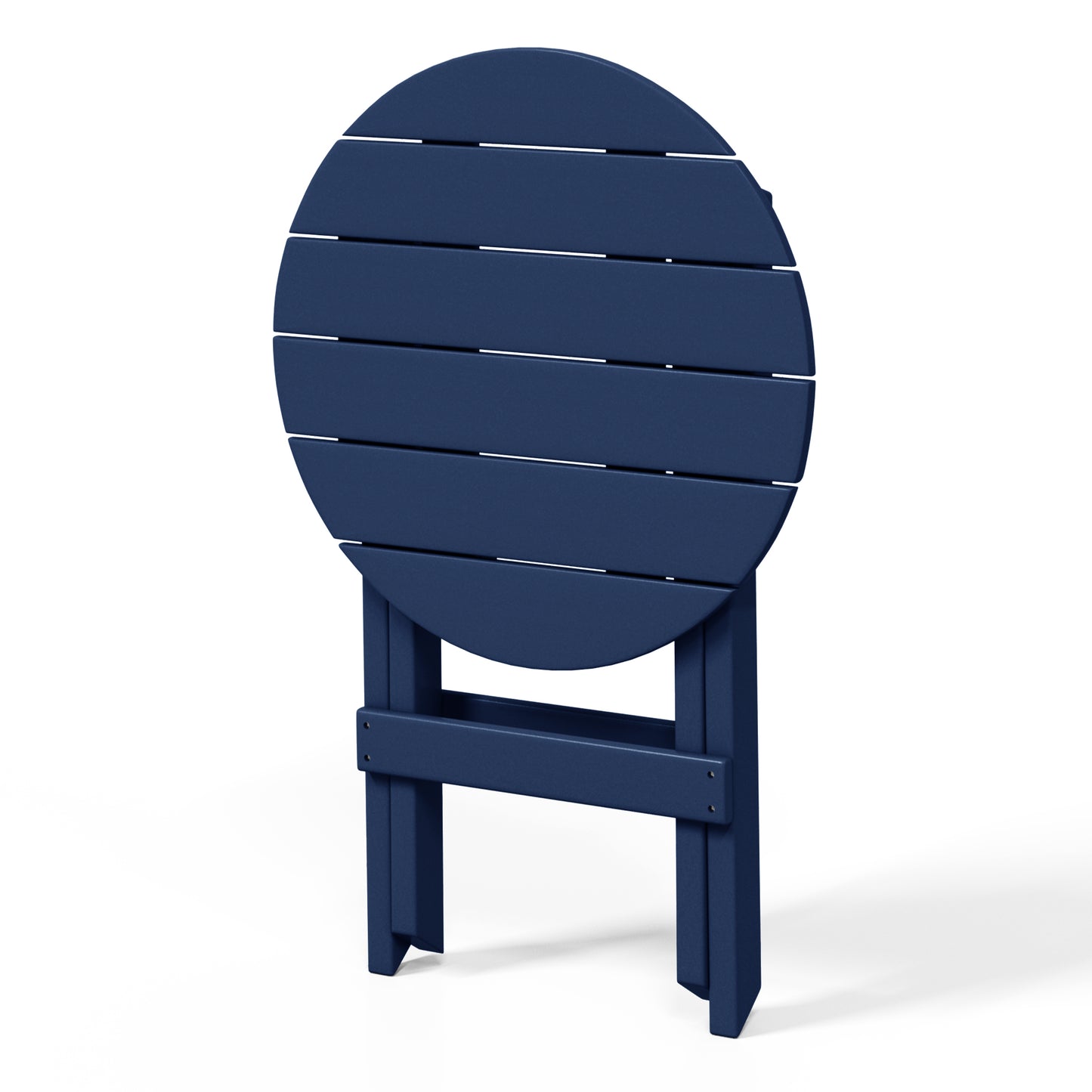 Tuscany All-Weather Outdoor Patio Round Folding Dining Table (24" Top)