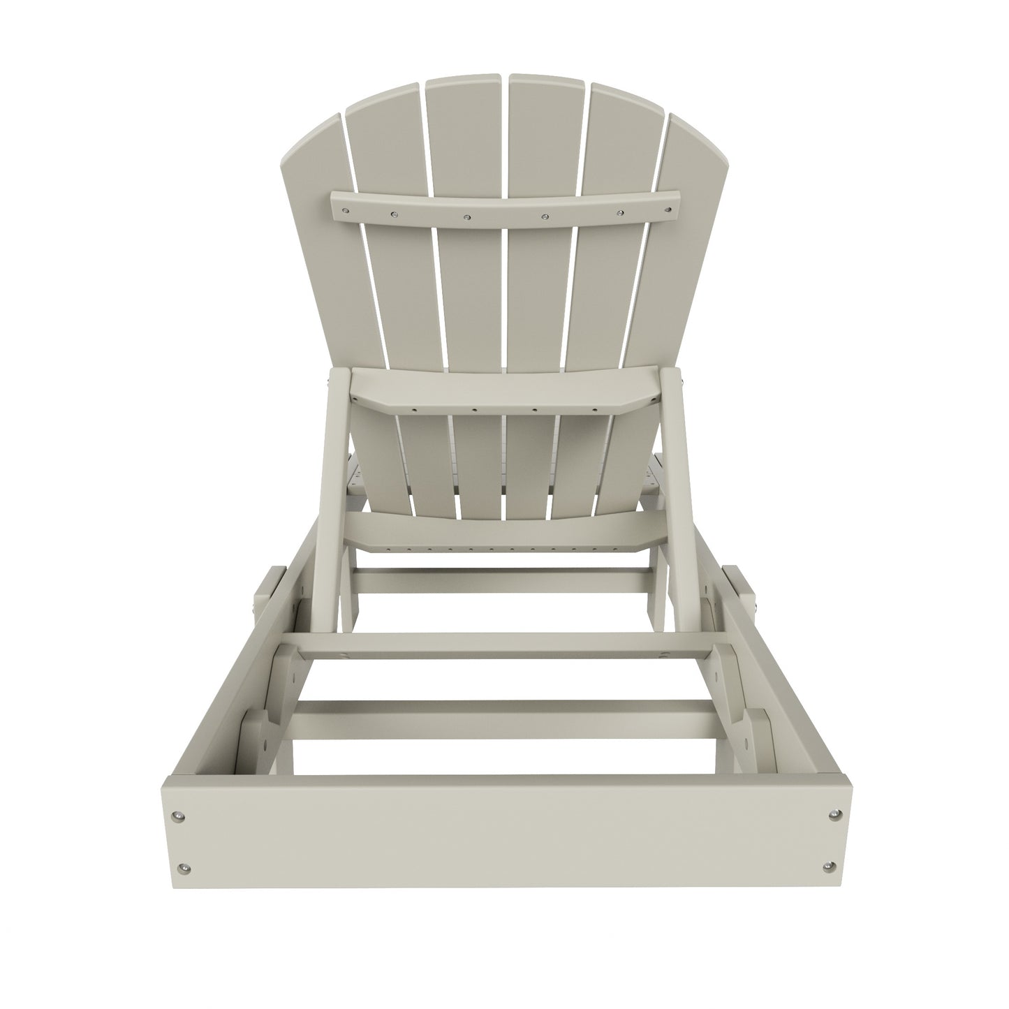 Westport Classic All-Weather Outdoor Adirondack Reclining Sun Lounger