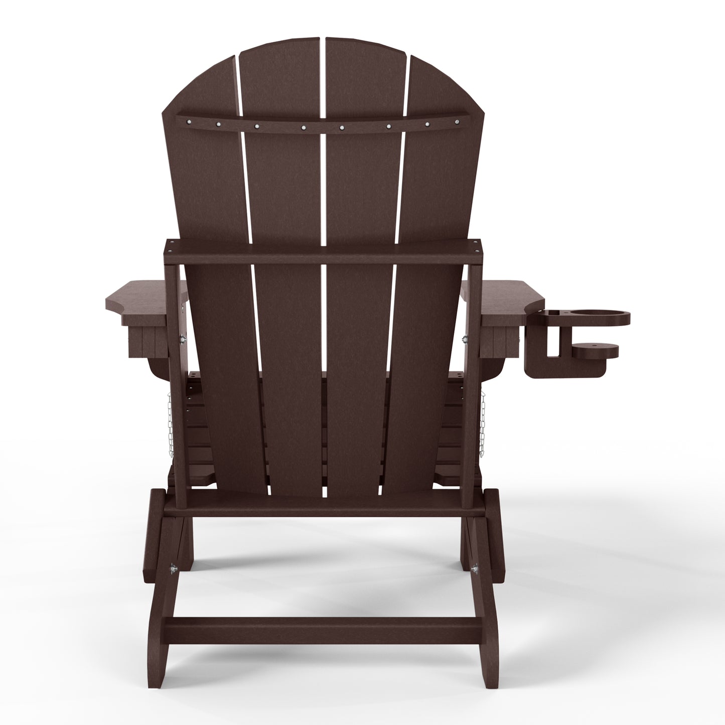 Chatham Folding Adjustable Adirondack Chair with Cup Holder and Hideaway Ottoman